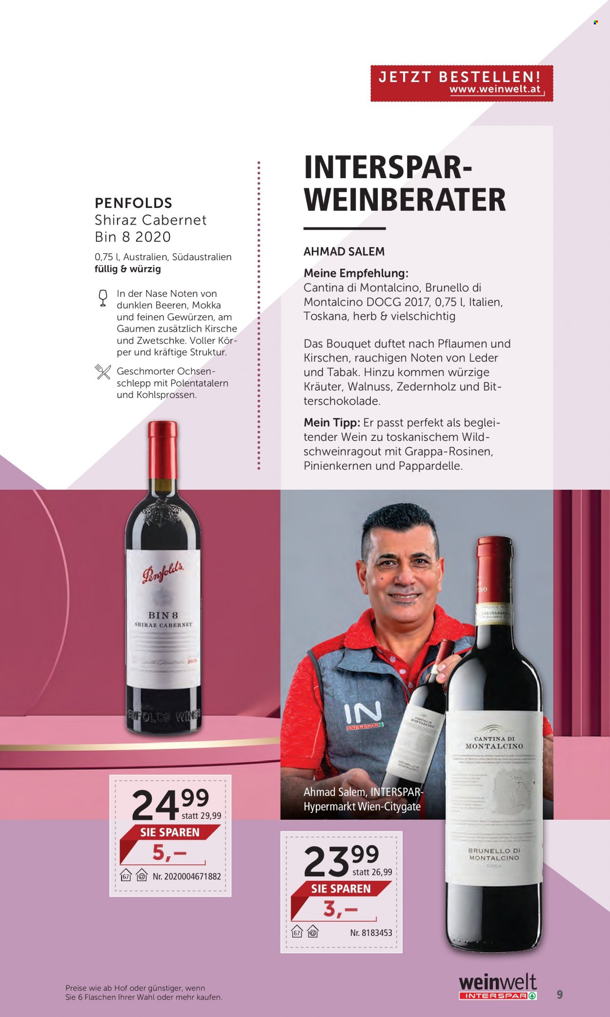 Angebote INTERSPAR - 5.12.2023 - 10.1.2024. Seite 9