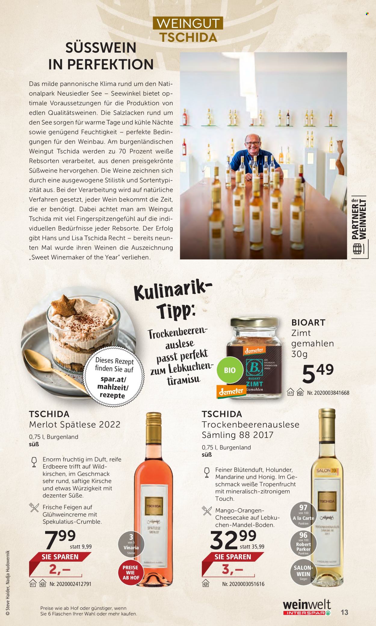 Angebote INTERSPAR - 5.12.2023 - 10.1.2024. Seite 13