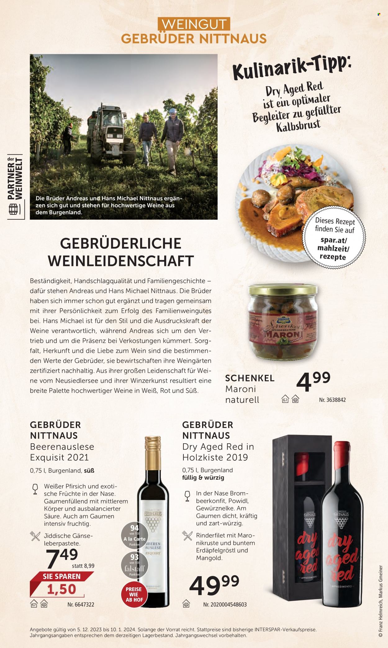 Angebote INTERSPAR - 5.12.2023 - 10.1.2024. Seite 14