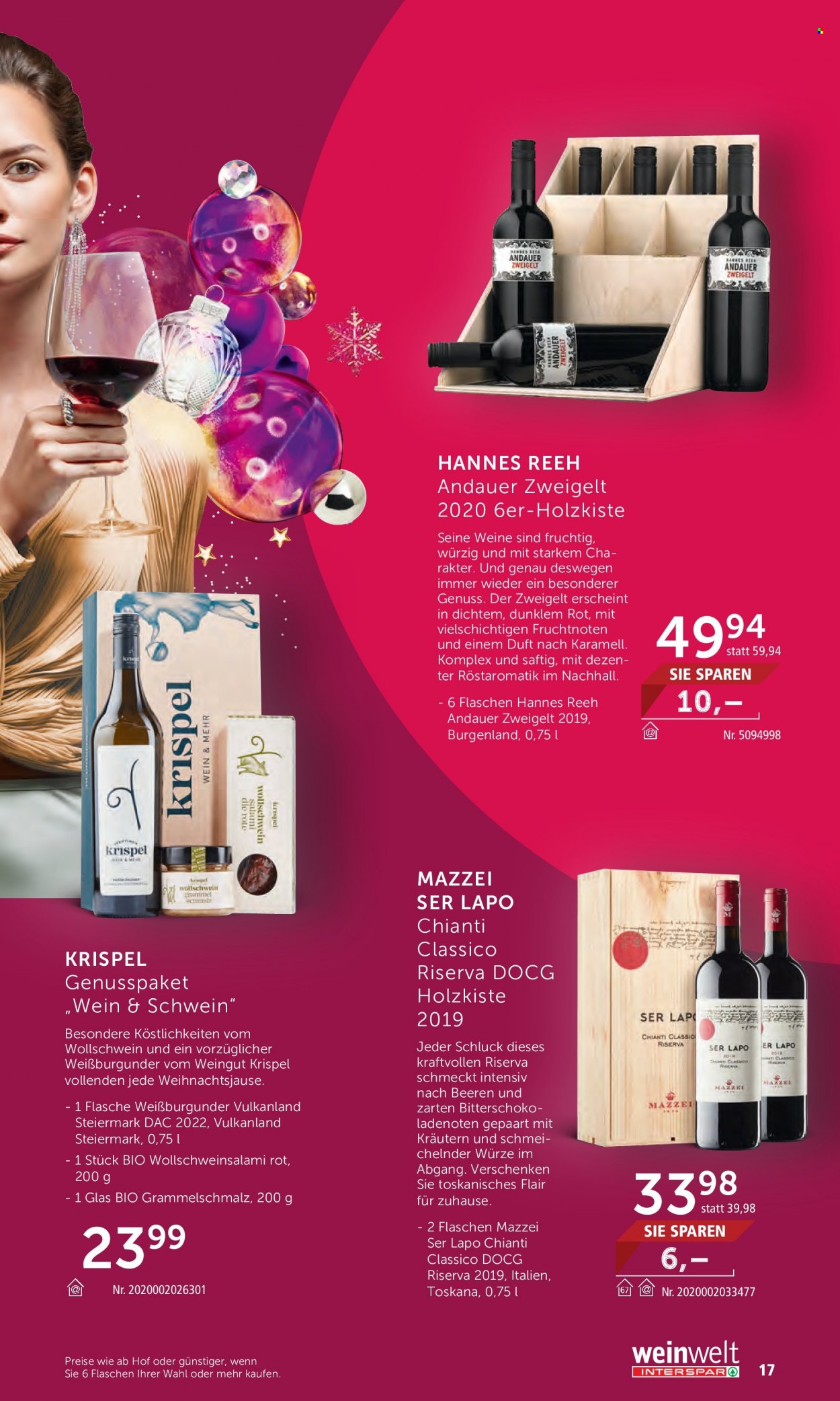 Angebote INTERSPAR - 5.12.2023 - 10.1.2024. Seite 17