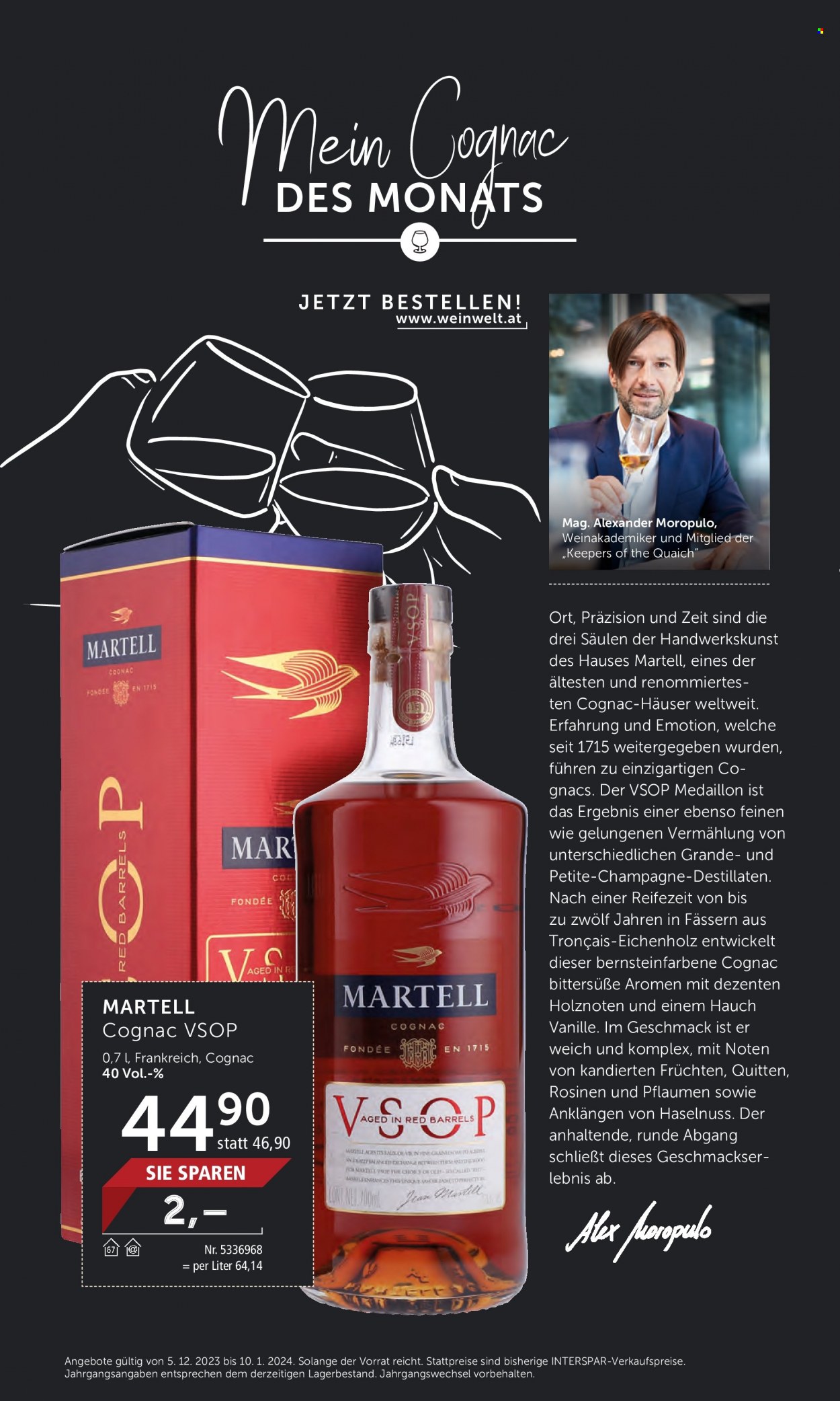 Angebote INTERSPAR - 5.12.2023 - 10.1.2024. Seite 22