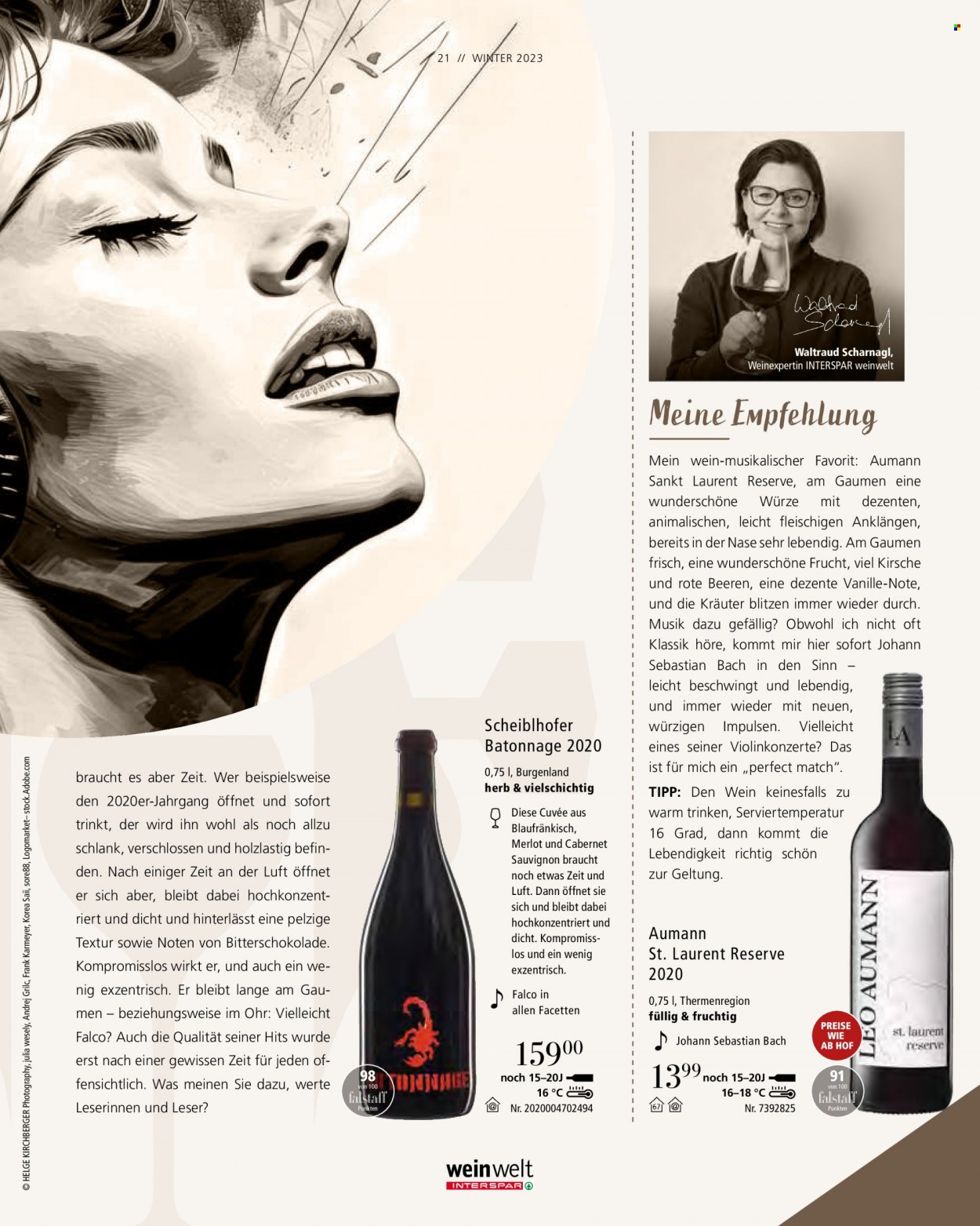 Angebote INTERSPAR - 31.12.2023 - 31.3.2024. Seite 21