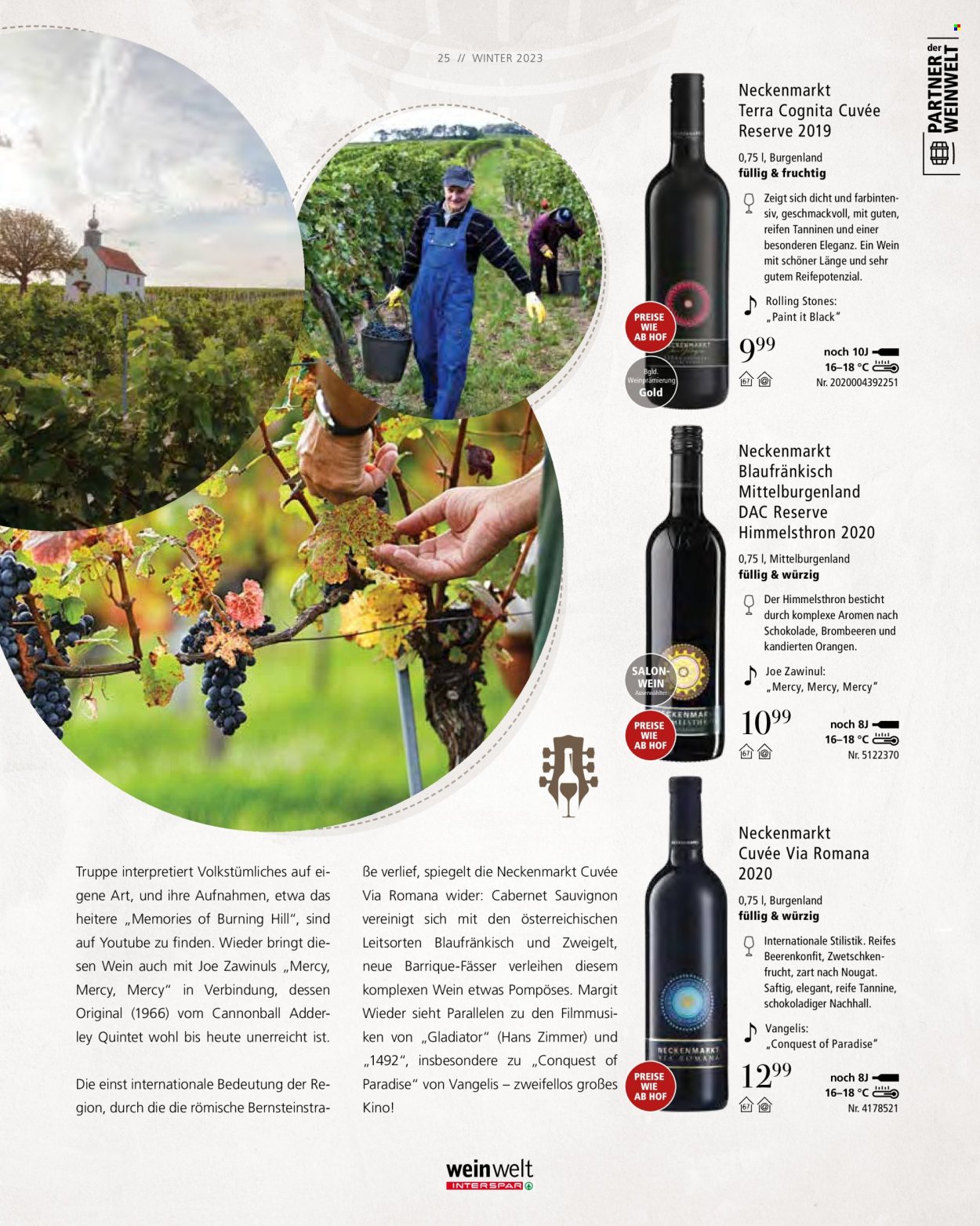 Angebote INTERSPAR - 31.12.2023 - 31.3.2024. Seite 25