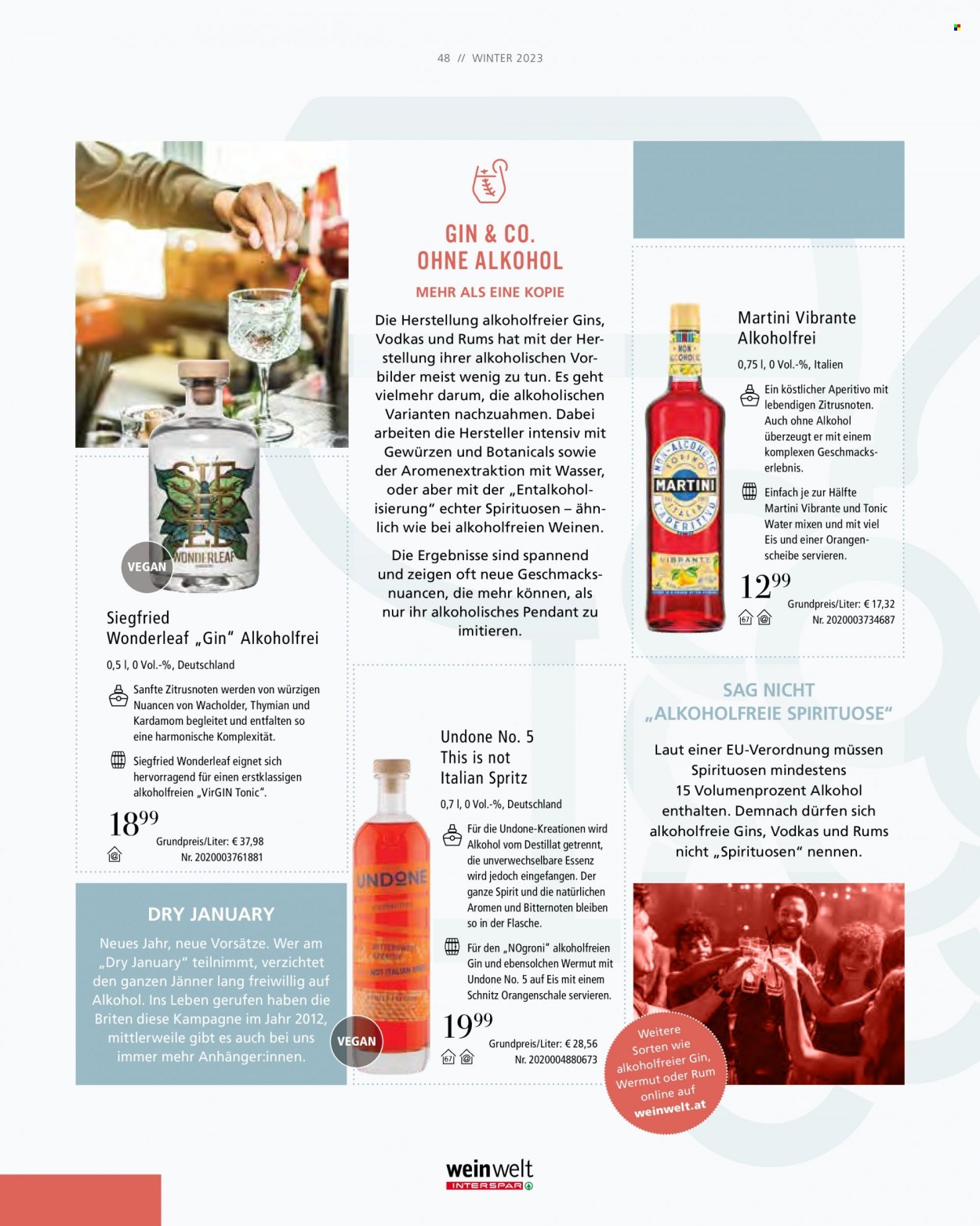 Angebote INTERSPAR - 31.12.2023 - 31.3.2024. Seite 48