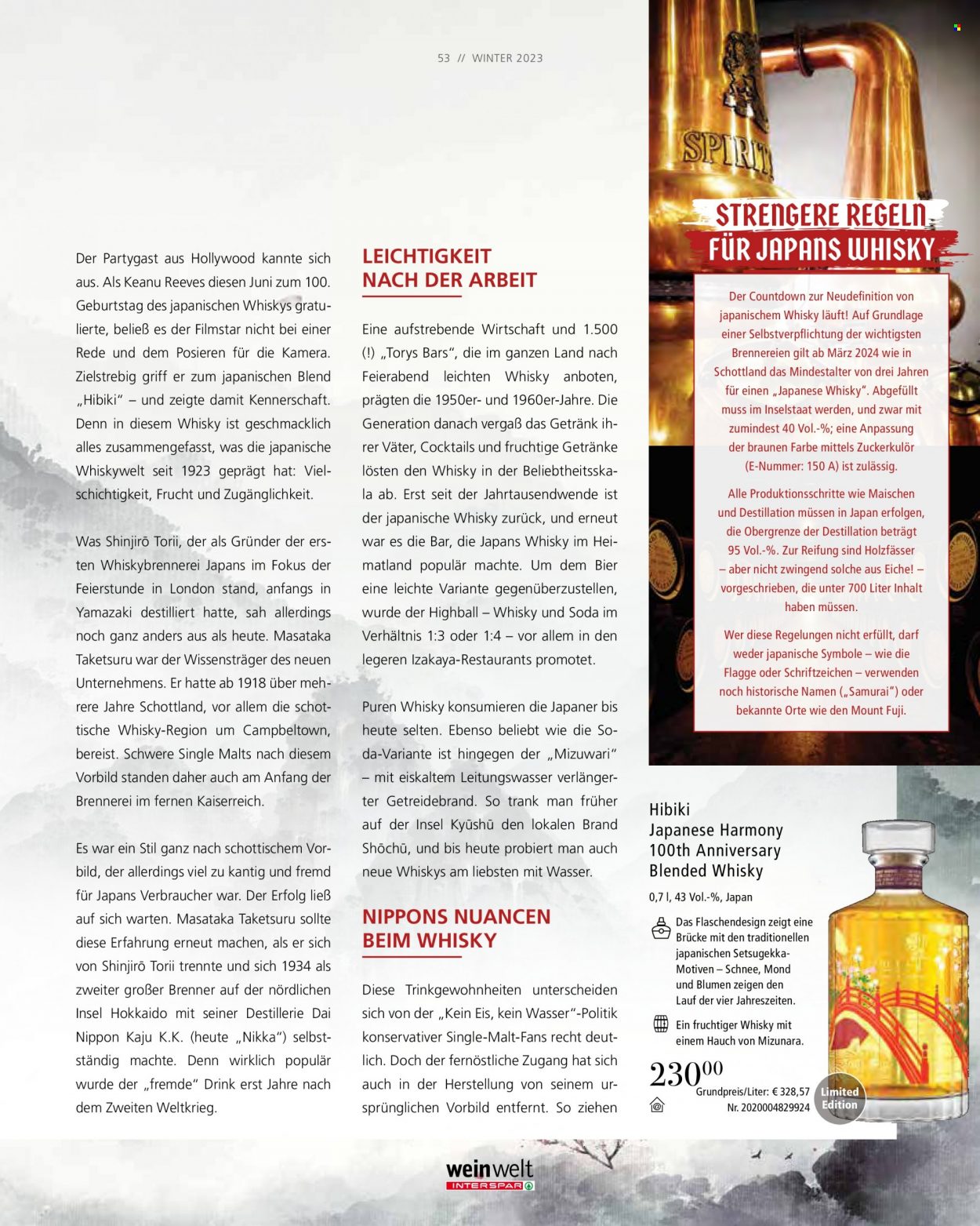 Angebote INTERSPAR - 31.12.2023 - 31.3.2024. Seite 53