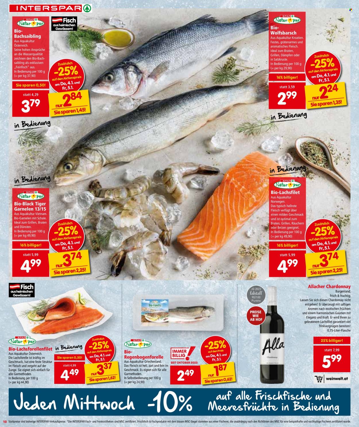 Angebote INTERSPAR - 2.1.2024 - 17.1.2024. Seite 10