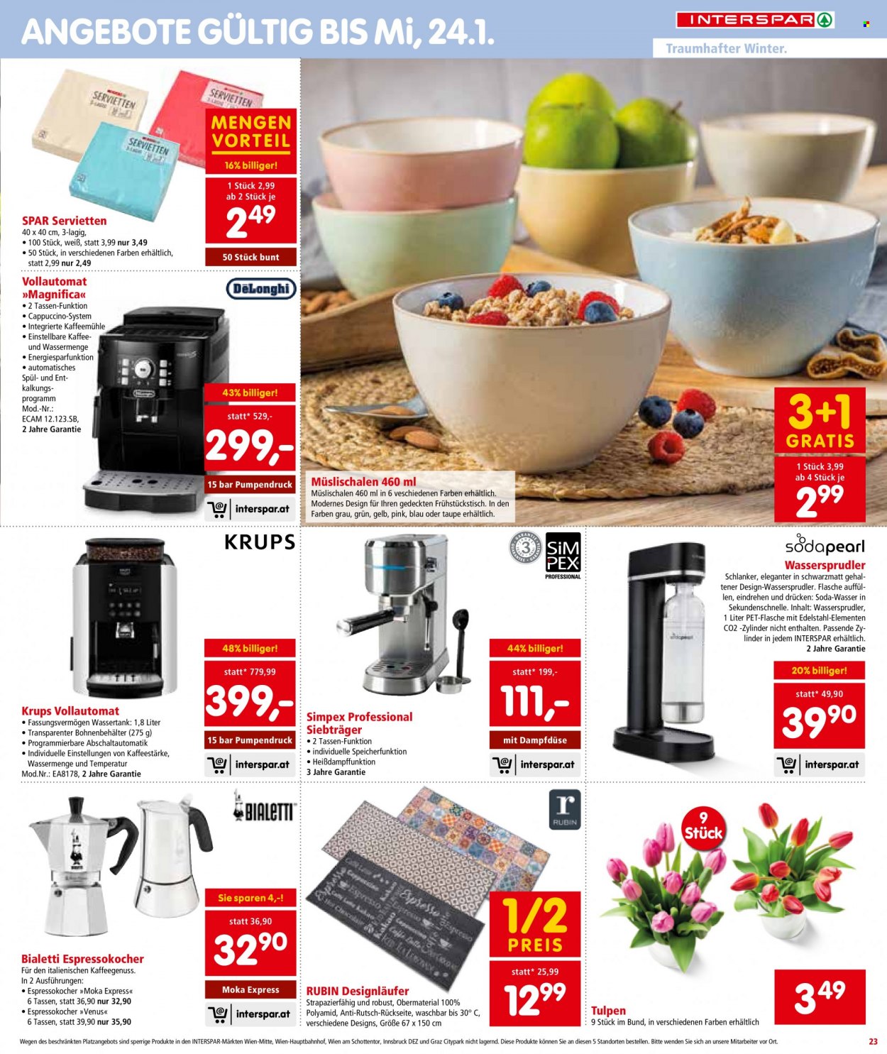 Angebote INTERSPAR - 2.1.2024 - 17.1.2024. Seite 23