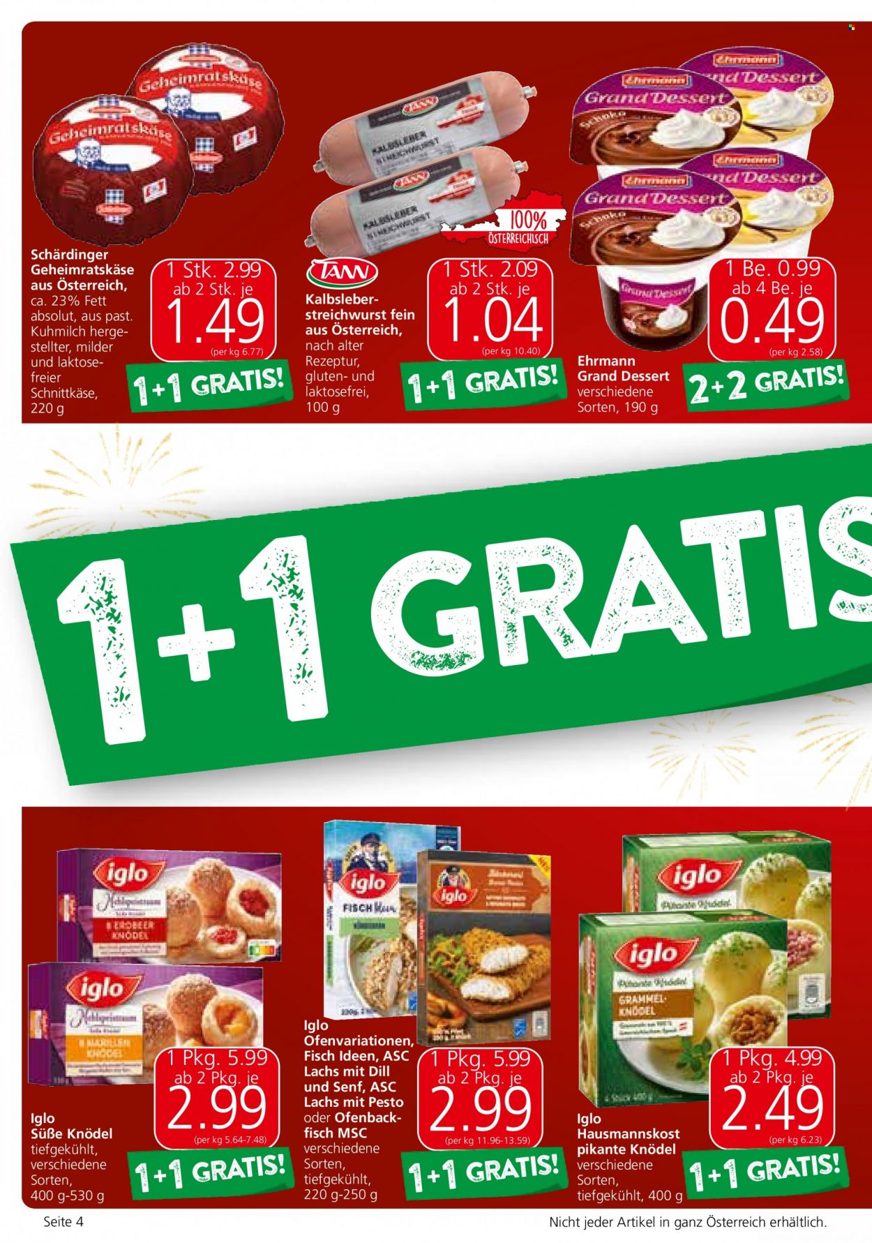 Angebote EUROSPAR - 2.1.2024 - 17.1.2024. Seite 4