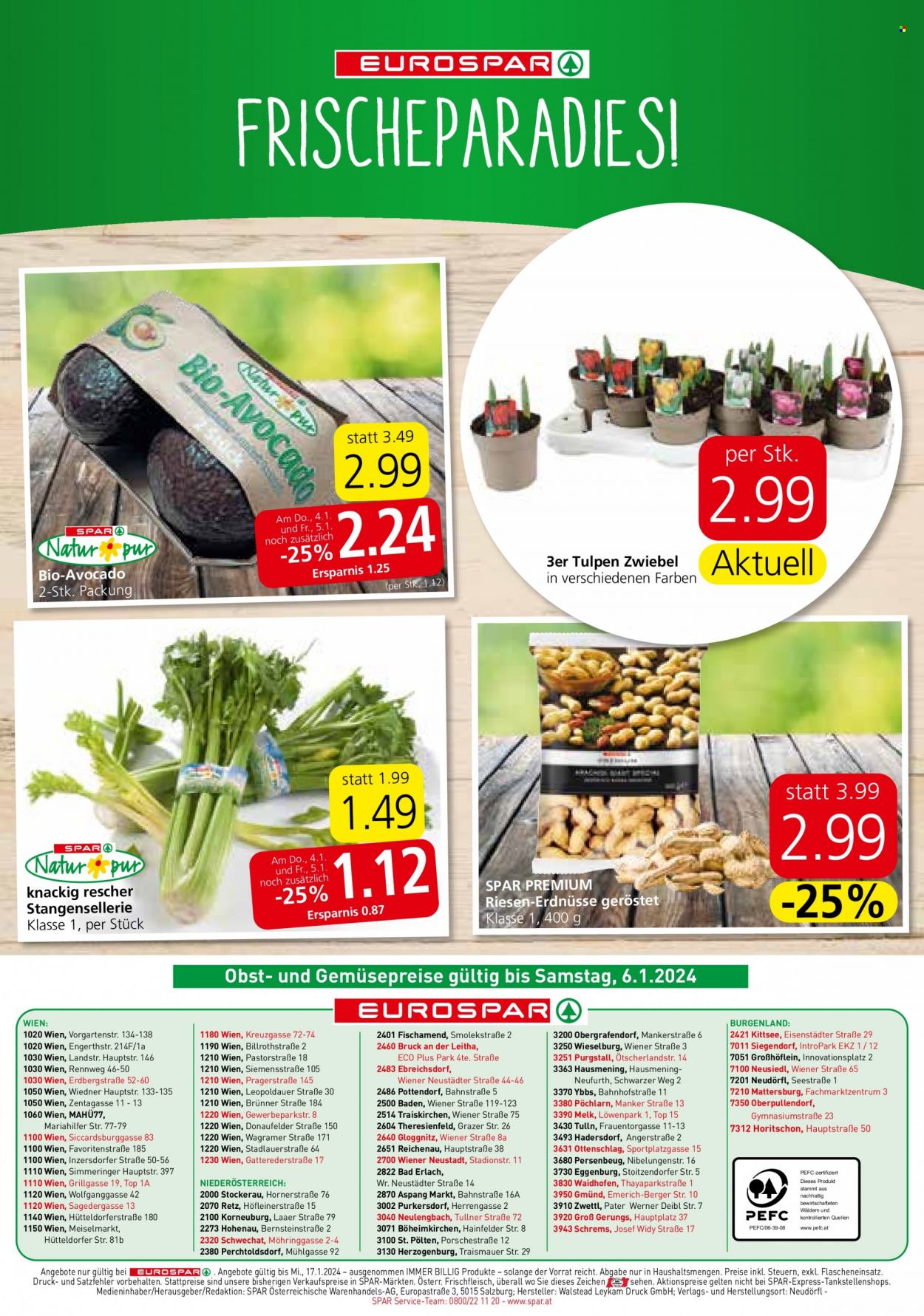Angebote EUROSPAR - 2.1.2024 - 17.1.2024. Seite 16