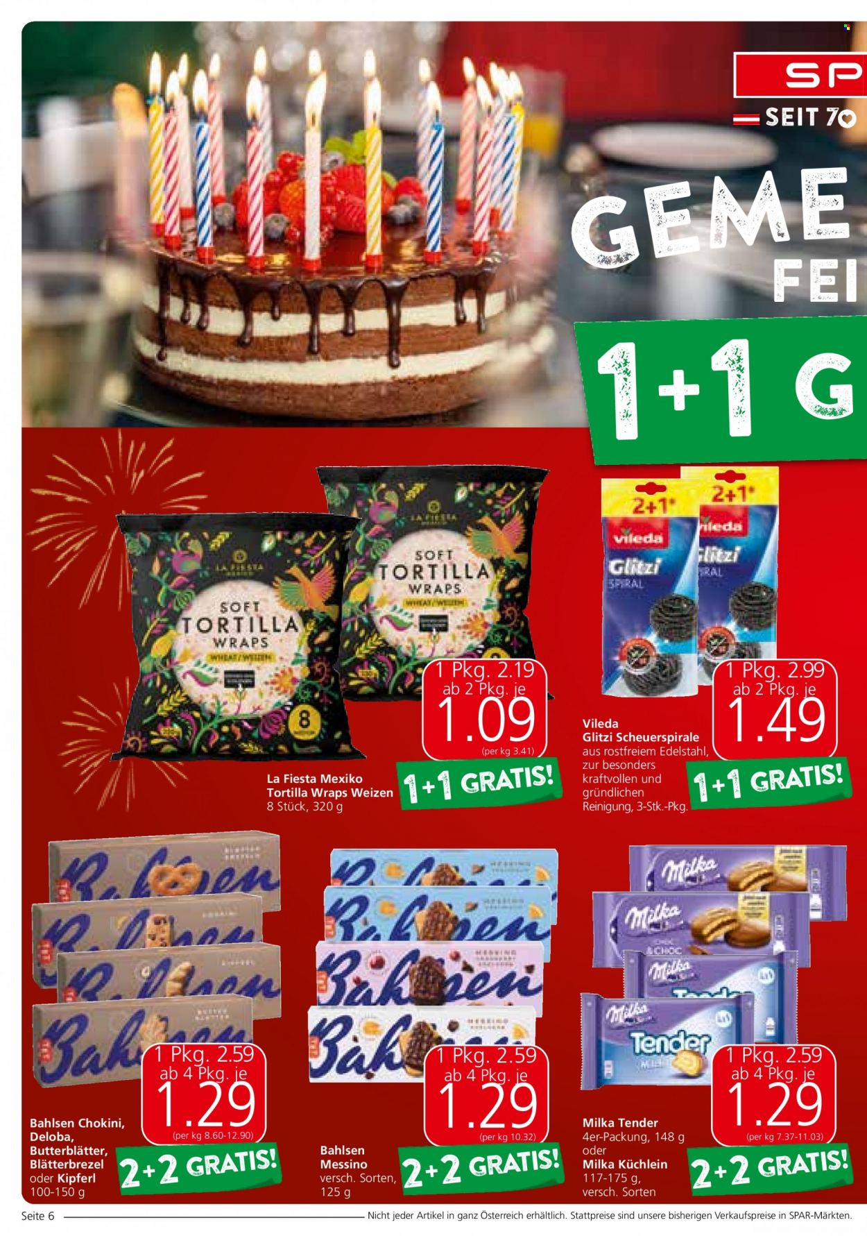 Angebote SPAR - 2.1.2024 - 17.1.2024. Seite 6