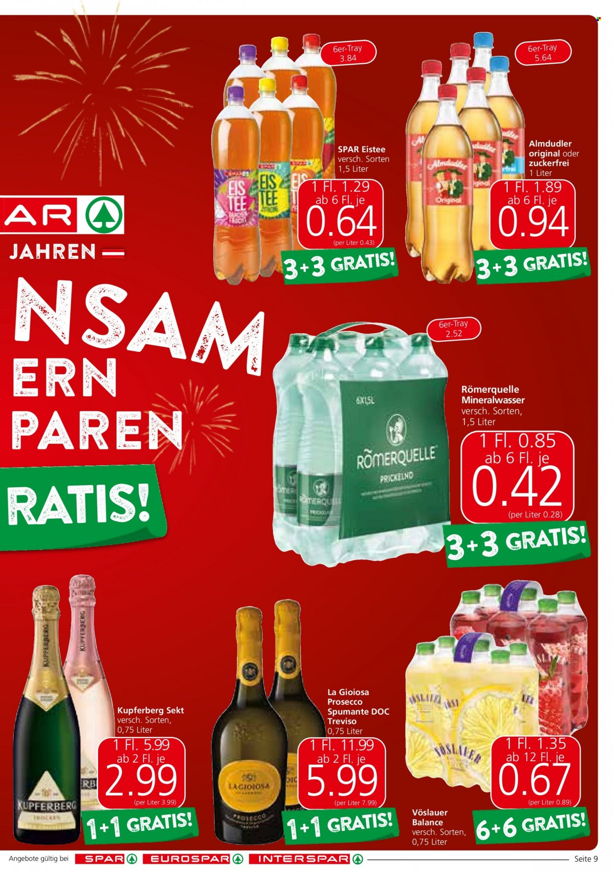 Angebote SPAR - 2.1.2024 - 17.1.2024. Seite 9