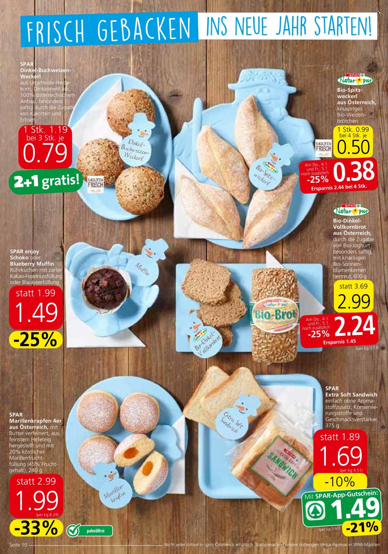 Angebote SPAR - 2.1.2024 - 17.1.2024. Seite 10