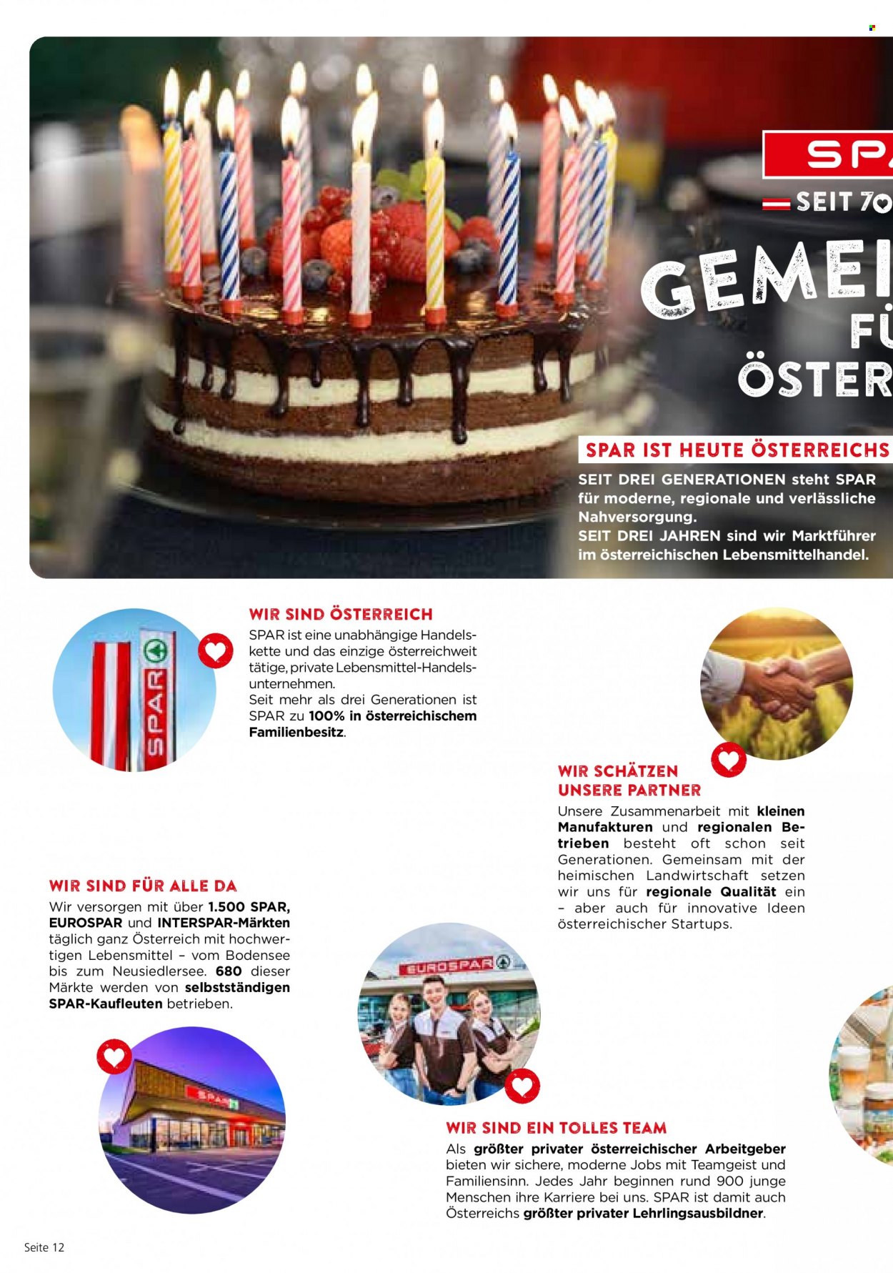 Angebote SPAR - 2.1.2024 - 17.1.2024. Seite 12