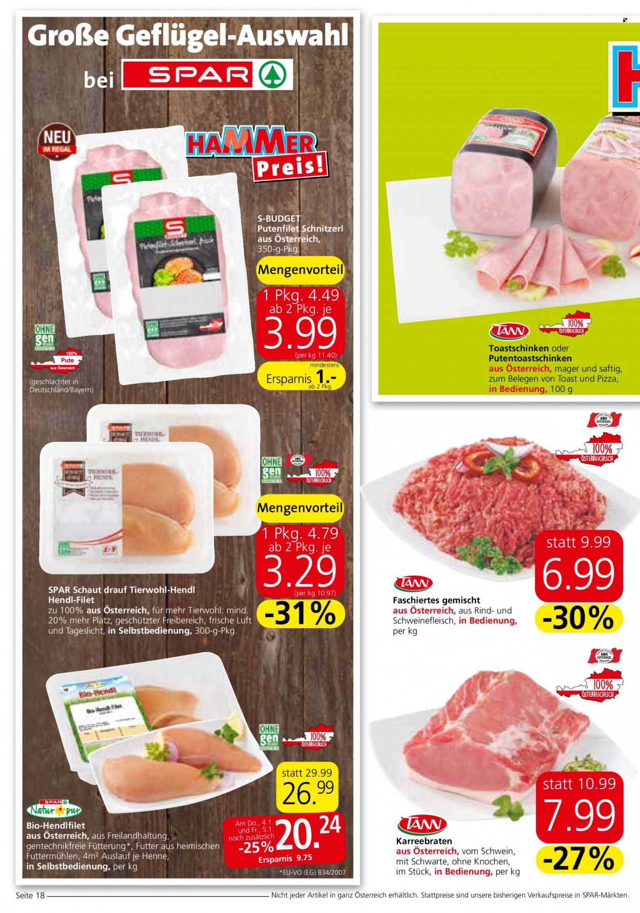 Angebote SPAR - 2.1.2024 - 17.1.2024. Seite 18