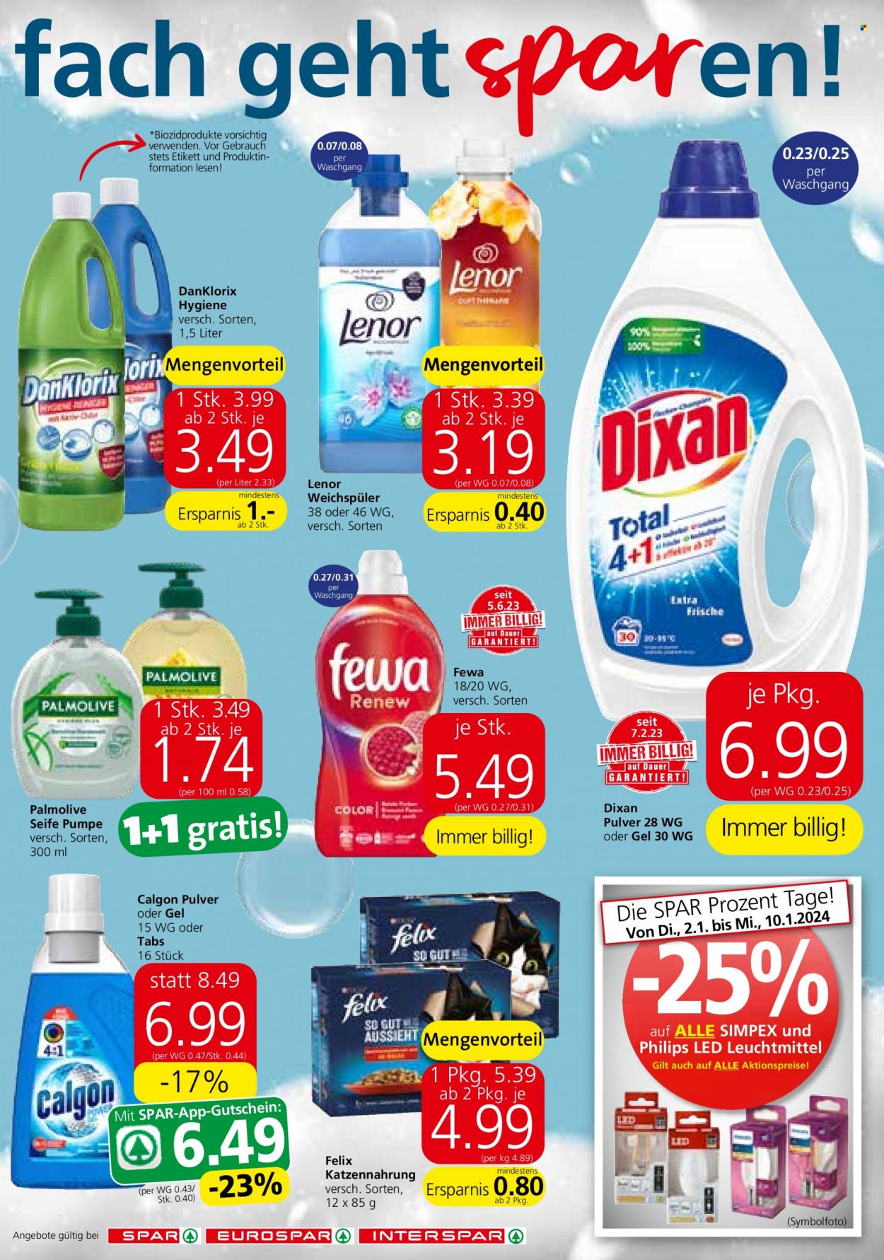 Angebote SPAR - 2.1.2024 - 17.1.2024. Seite 23