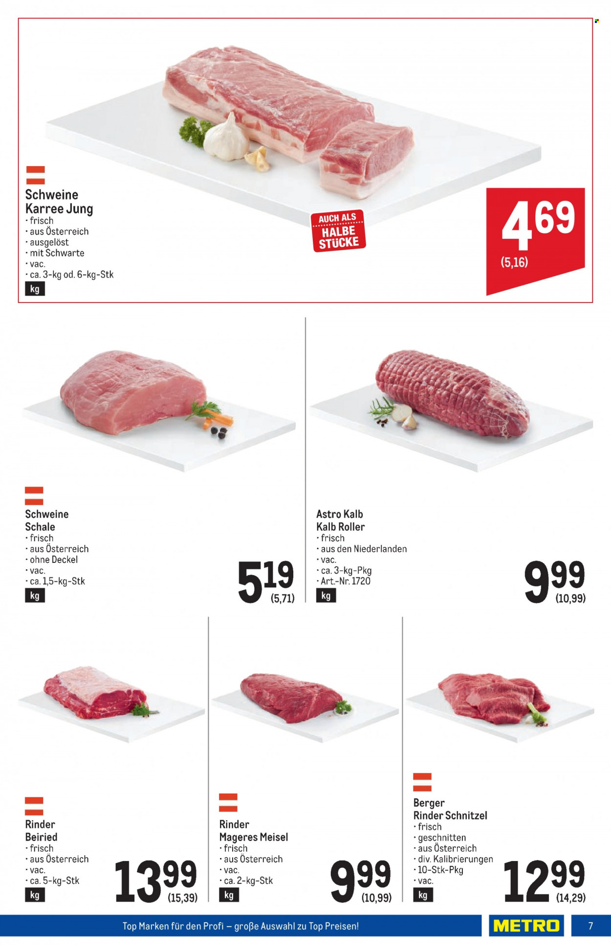 Angebote Metro - 2.1.2024 - 10.1.2024. Seite 7