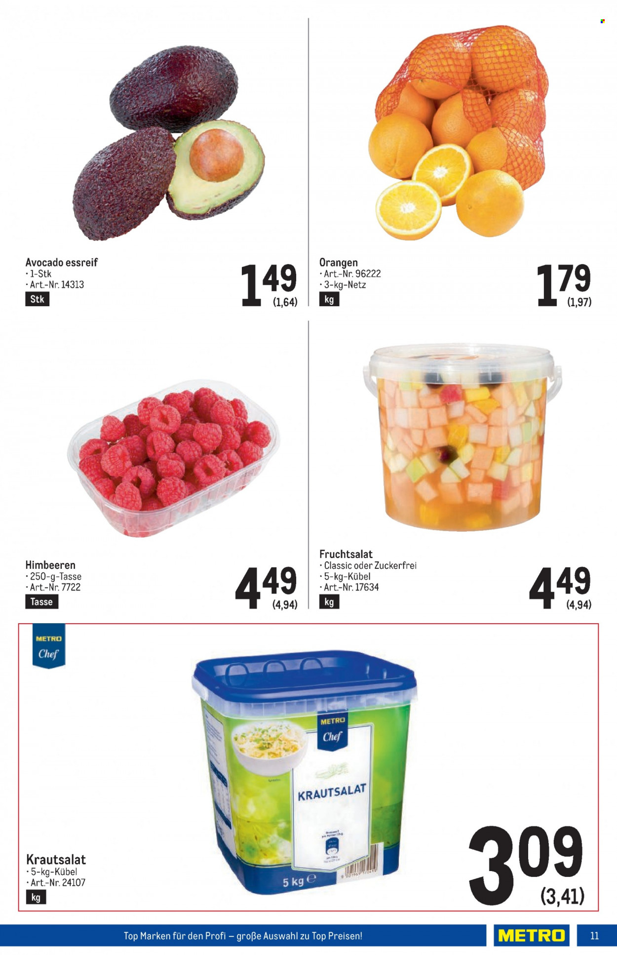 Angebote Metro - 2.1.2024 - 10.1.2024. Seite 11