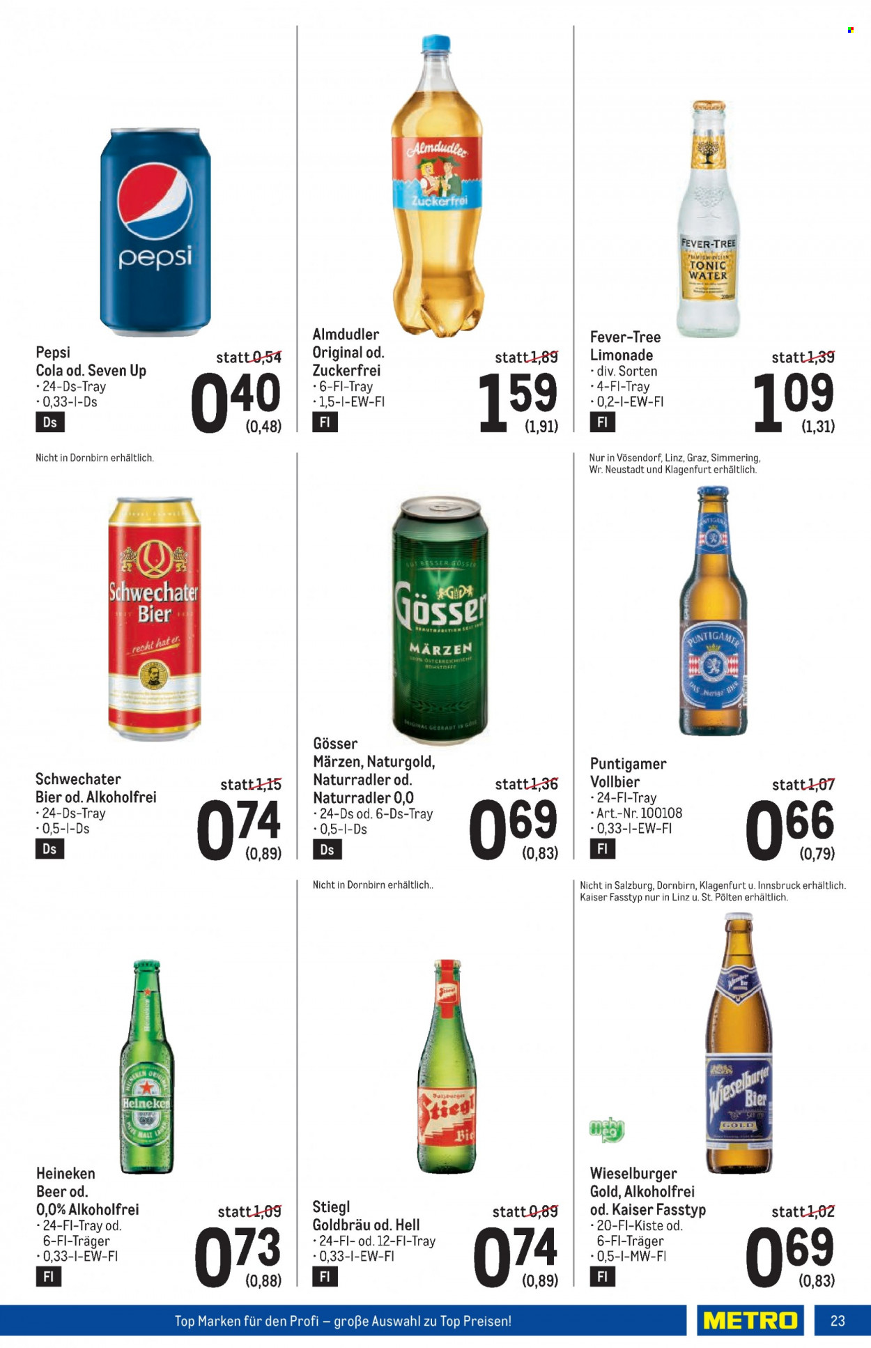 Angebote Metro - 2.1.2024 - 10.1.2024. Seite 23