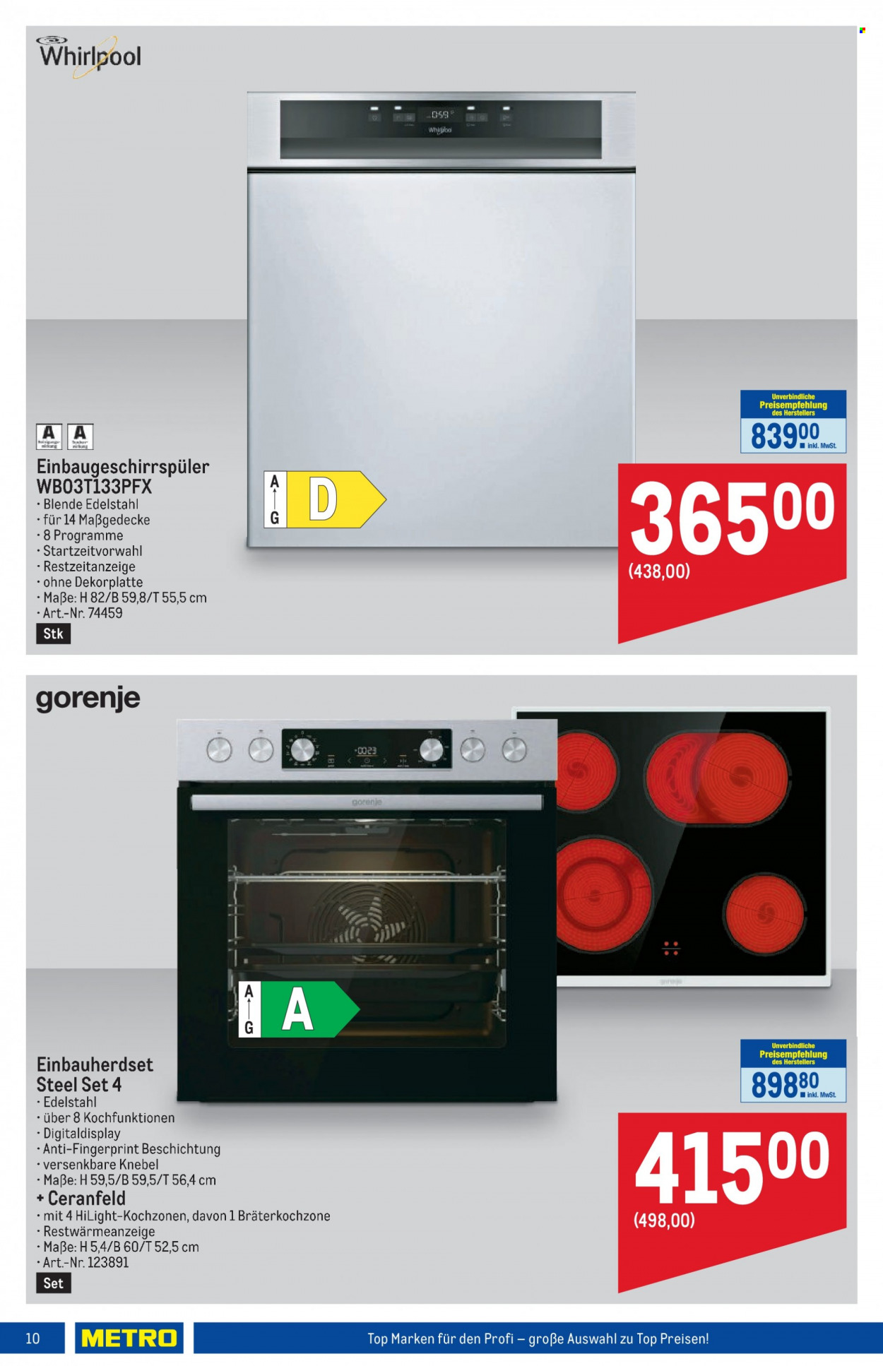 Angebote Metro - 2.1.2024 - 10.1.2024. Seite 10
