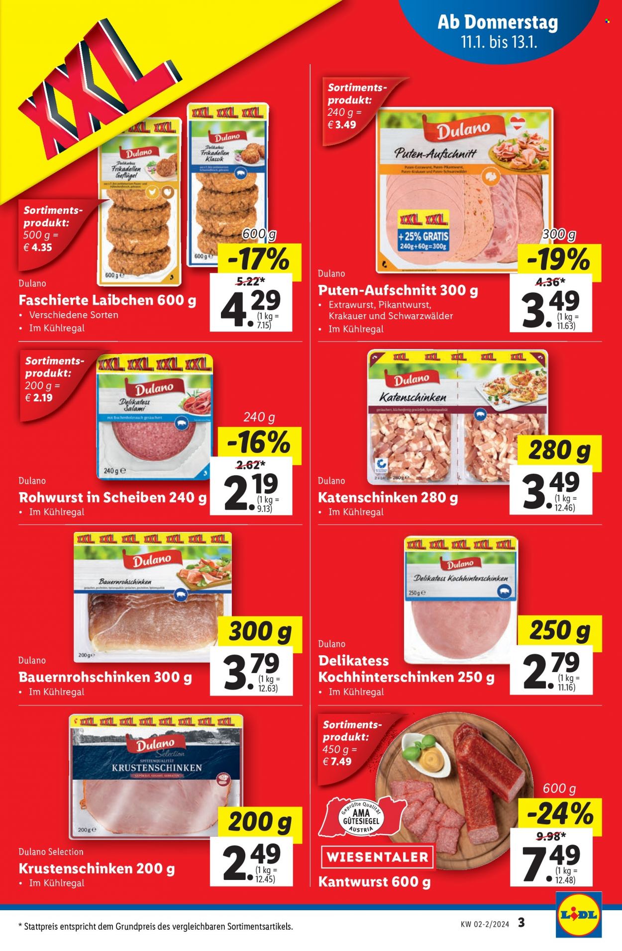 Angebote Lidl - 11.1.2024 - 17.1.2024. Seite 3