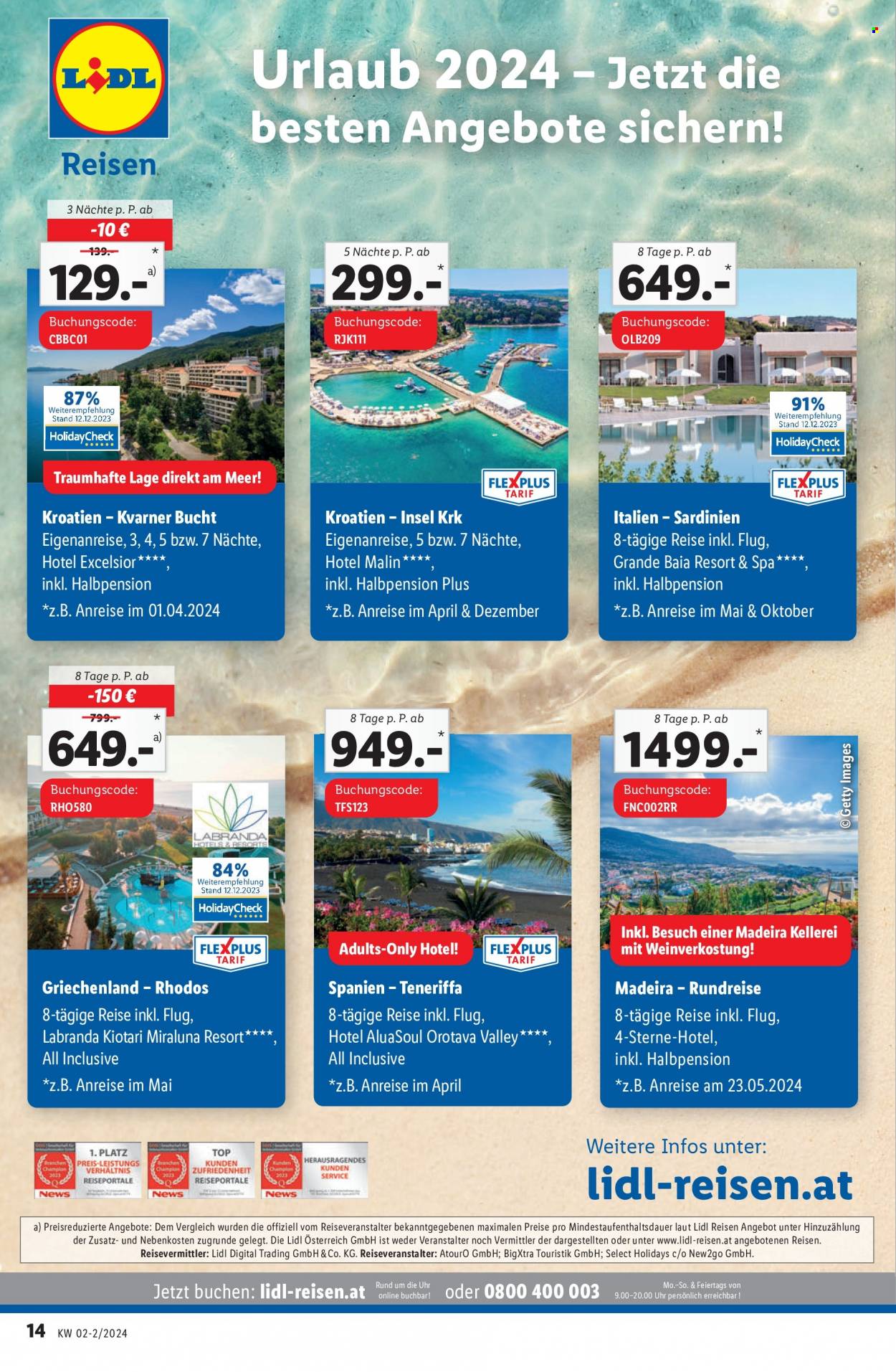 Angebote Lidl - 11.1.2024 - 17.1.2024. Seite 14