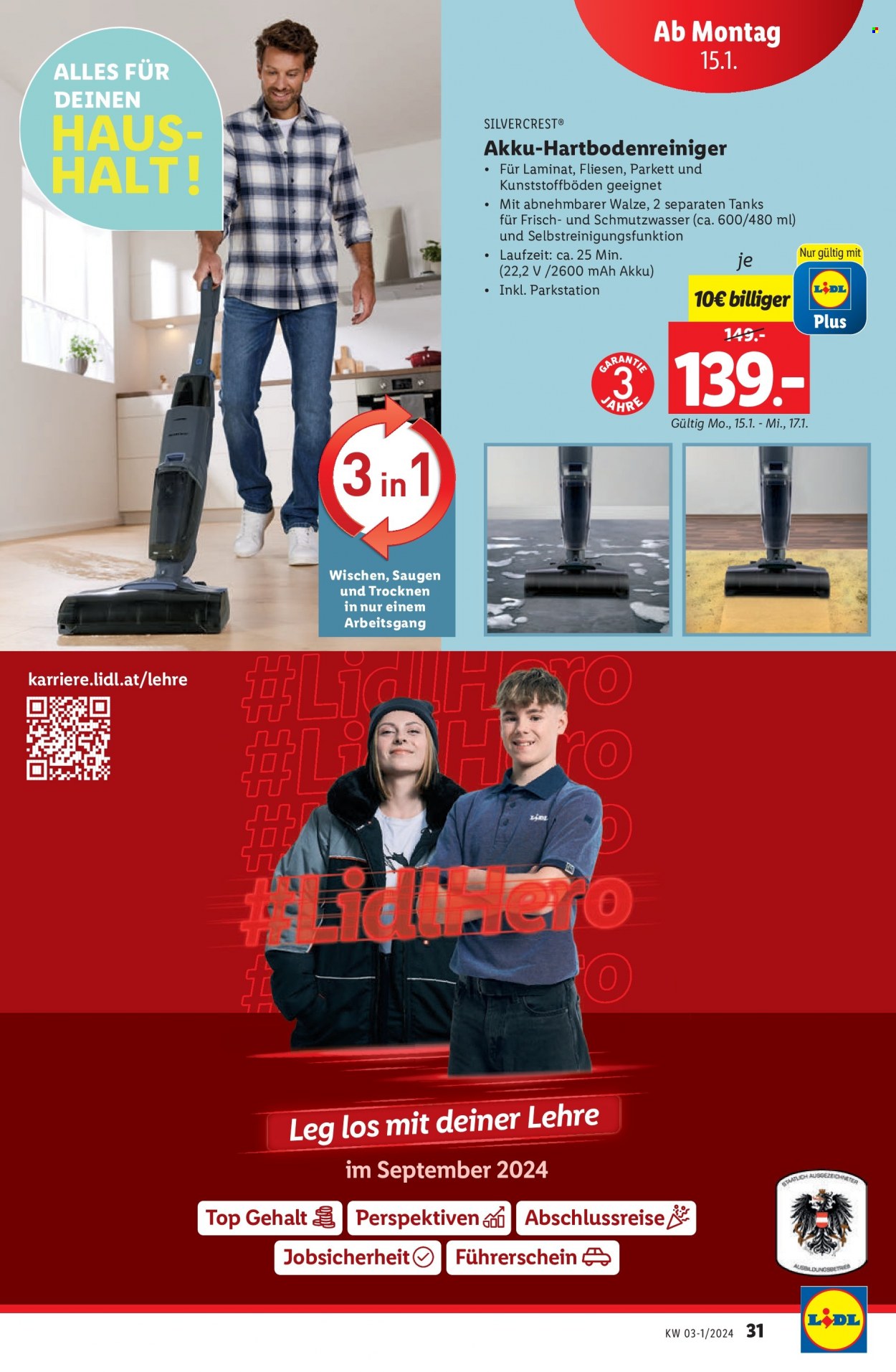 Angebote Lidl - 11.1.2024 - 17.1.2024. Seite 31