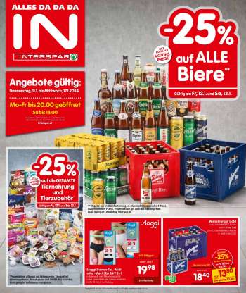 Angebote INTERSPAR - 11.1.2024 - 17.1.2024.