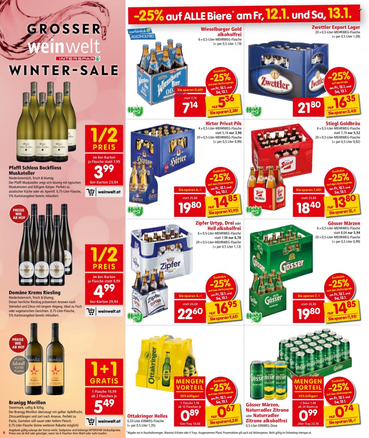 Angebote INTERSPAR - 11.1.2024 - 17.1.2024. Seite 6