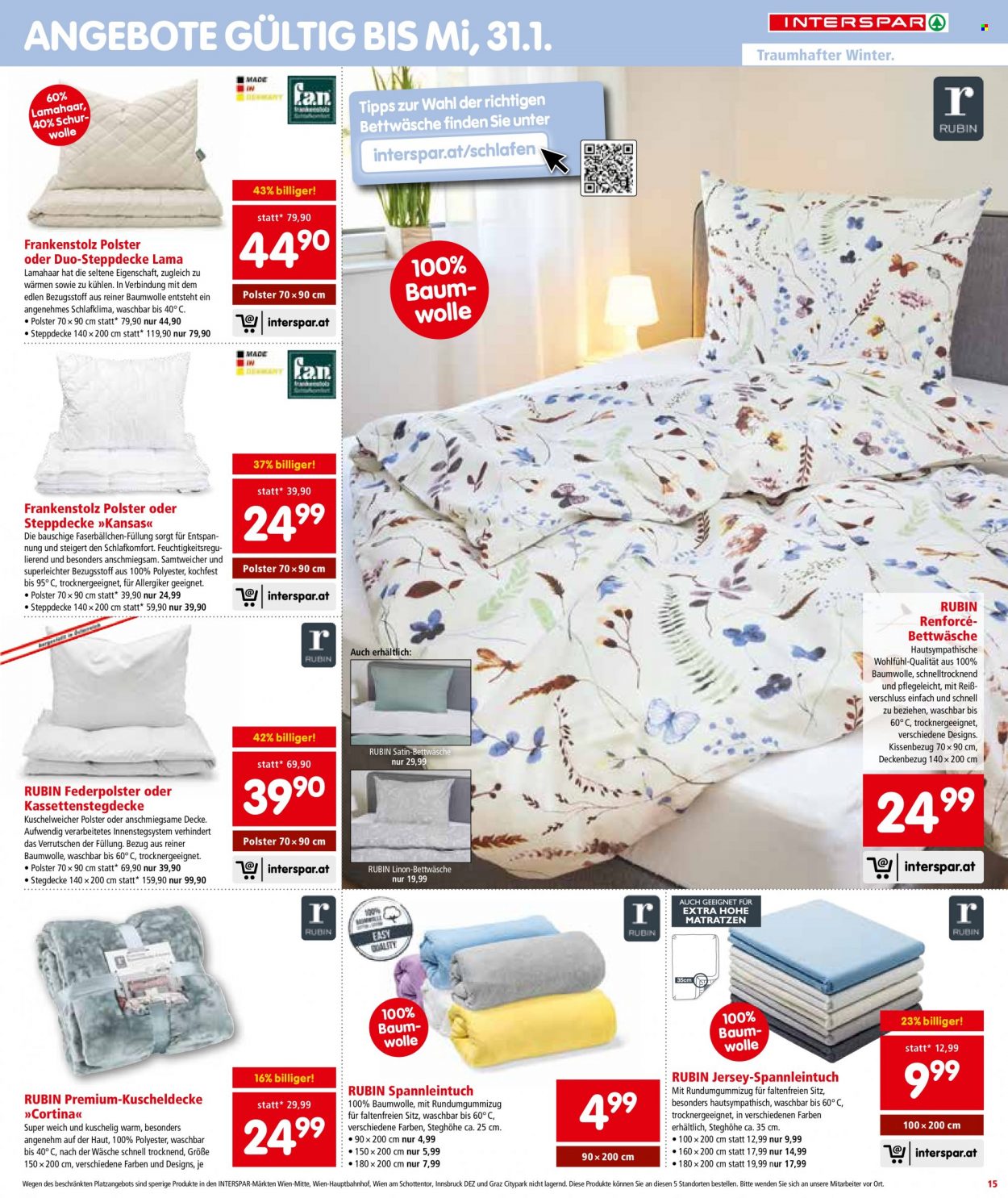 Angebote INTERSPAR - 11.1.2024 - 17.1.2024. Seite 15