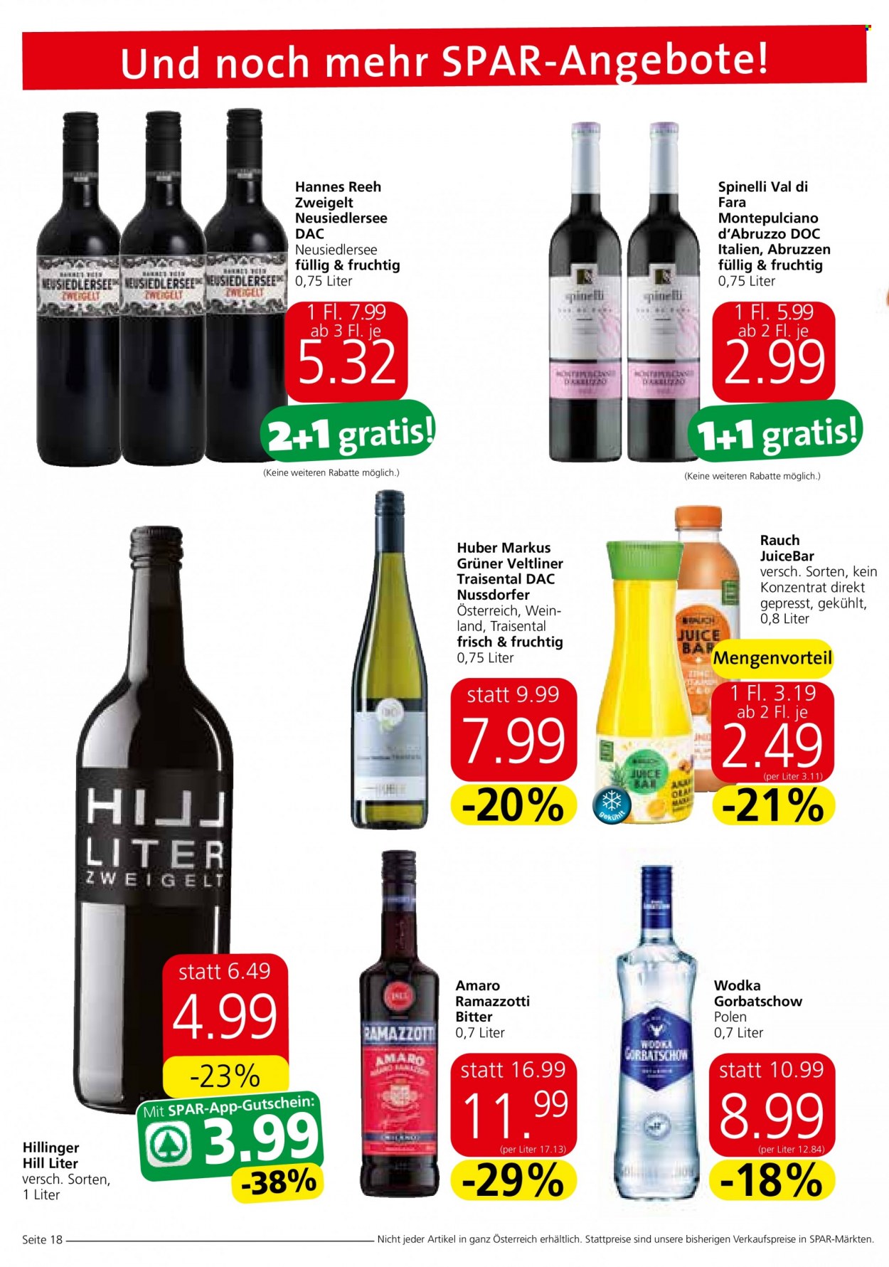 Angebote SPAR - 11.1.2024 - 17.1.2024. Seite 18