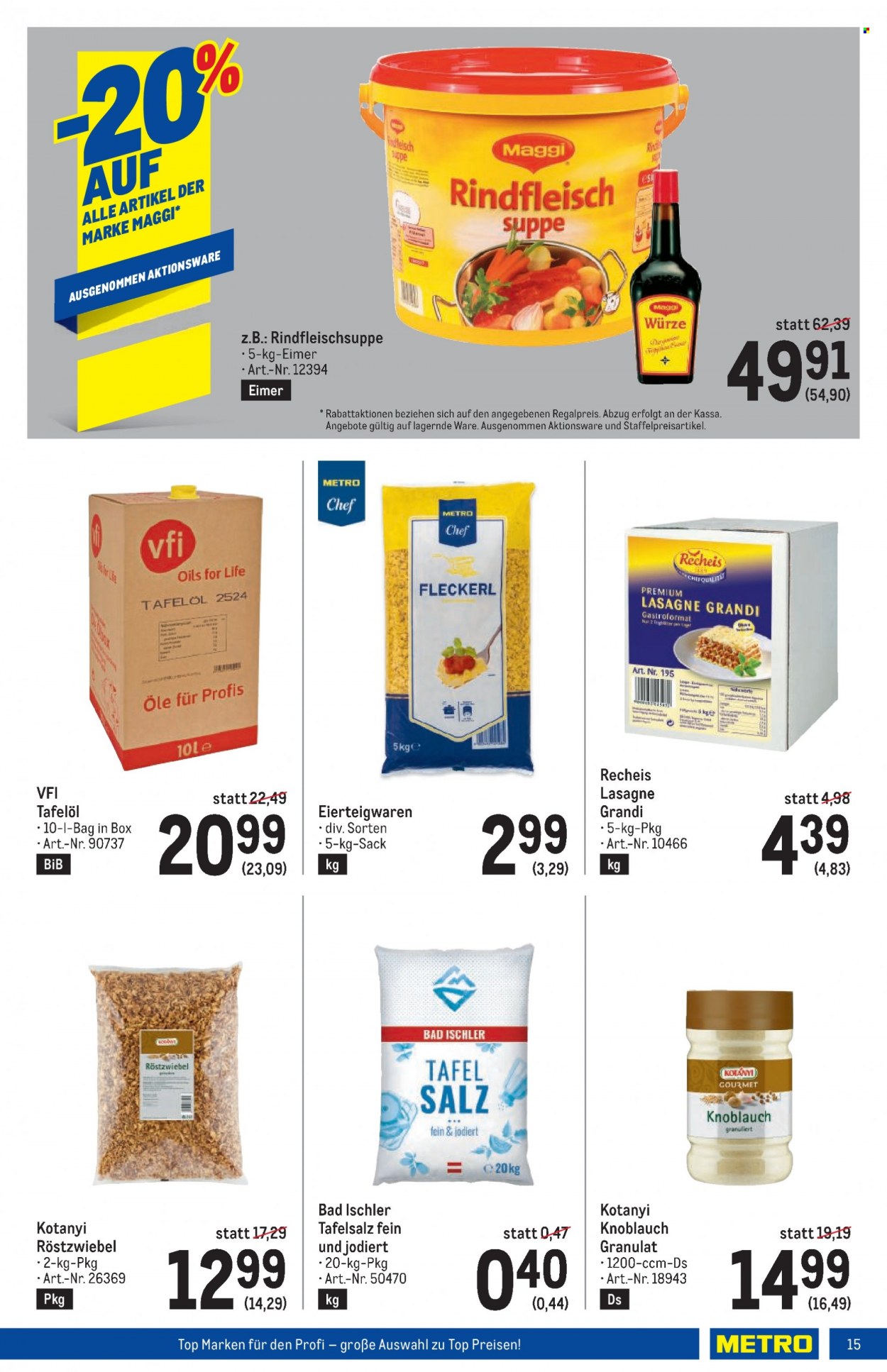 Angebote Metro - 11.1.2024 - 24.1.2024. Seite 15
