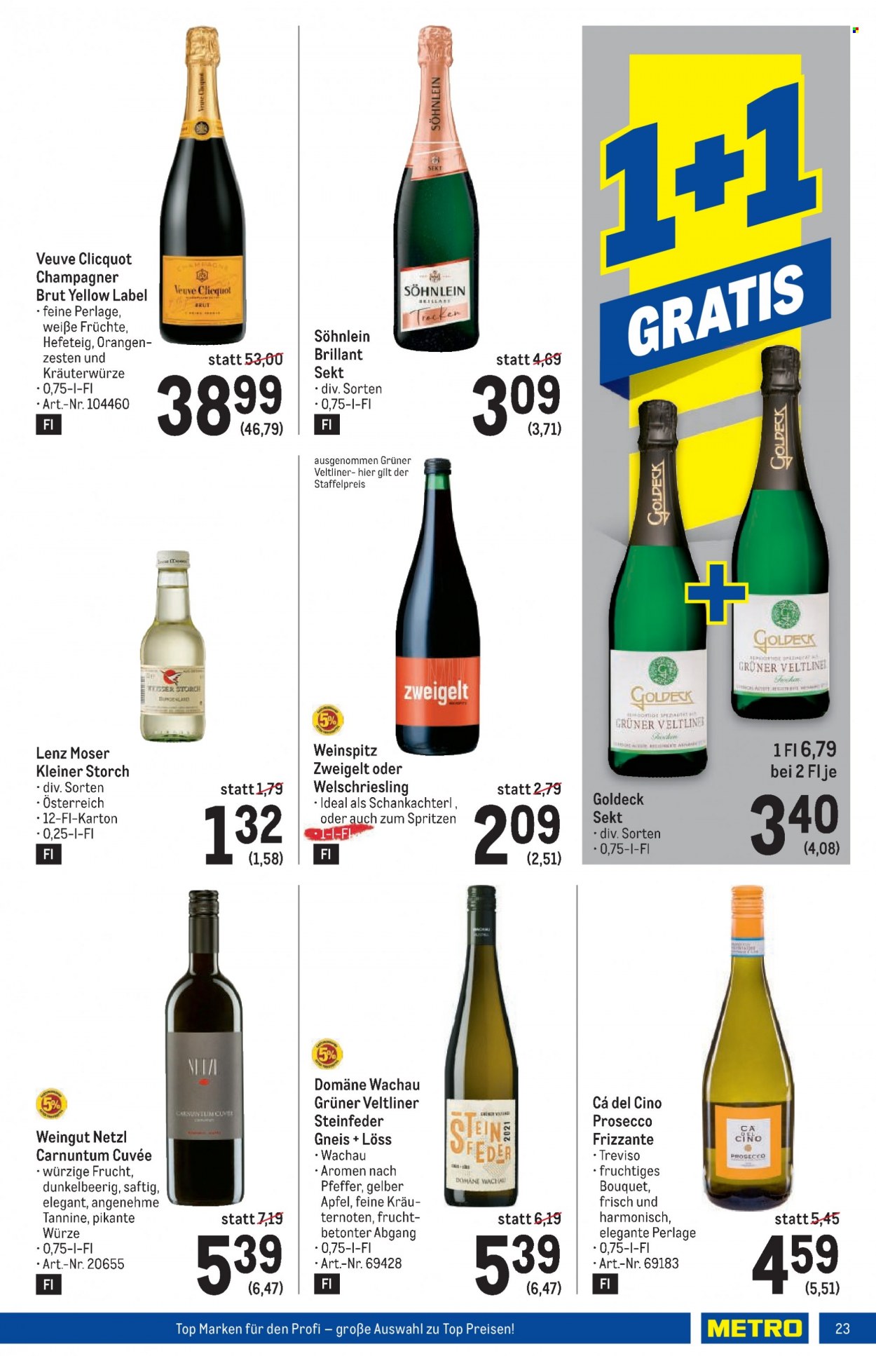 Angebote Metro - 11.1.2024 - 24.1.2024. Seite 23