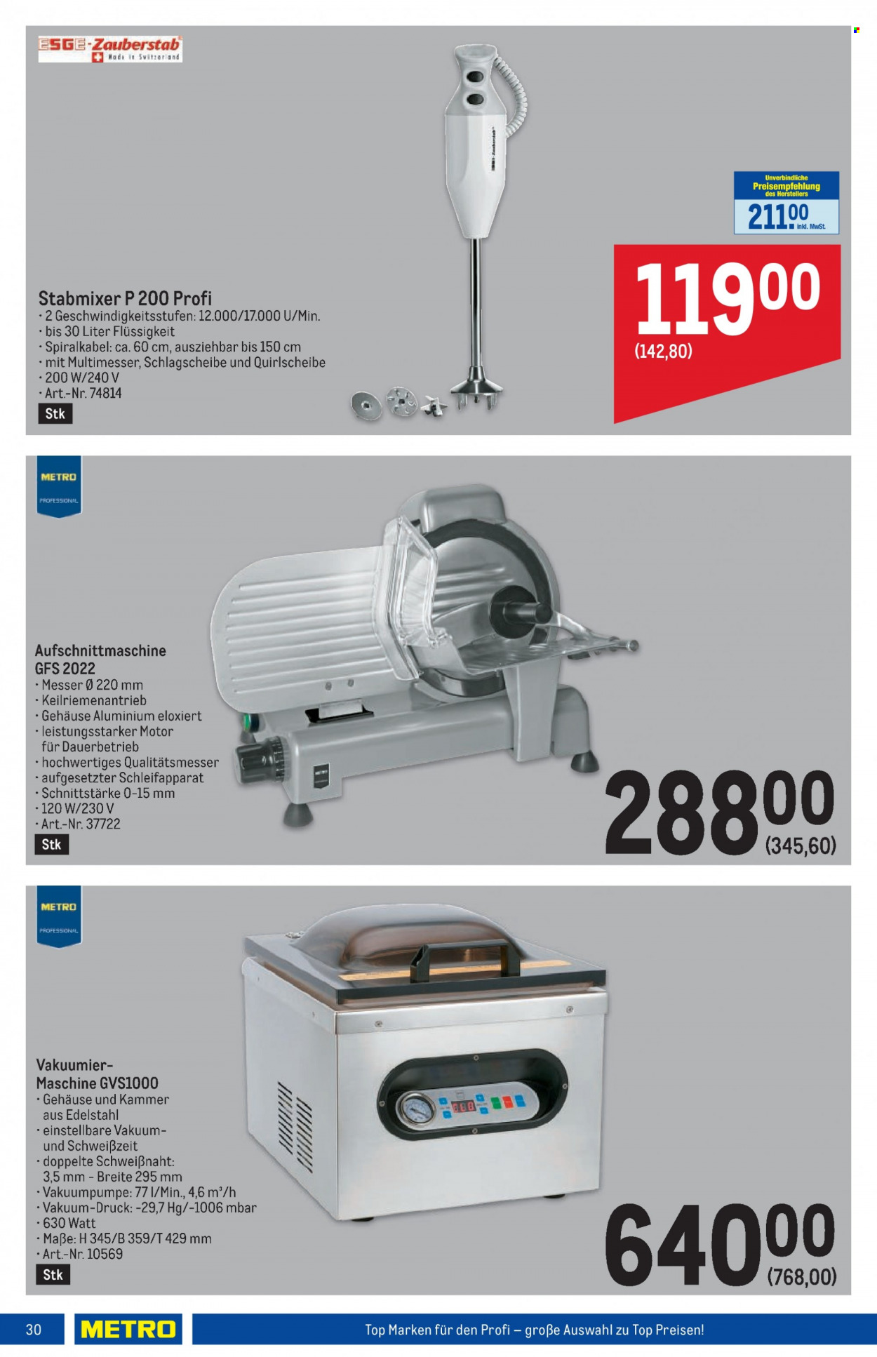 Angebote Metro - 11.1.2024 - 24.1.2024. Seite 30