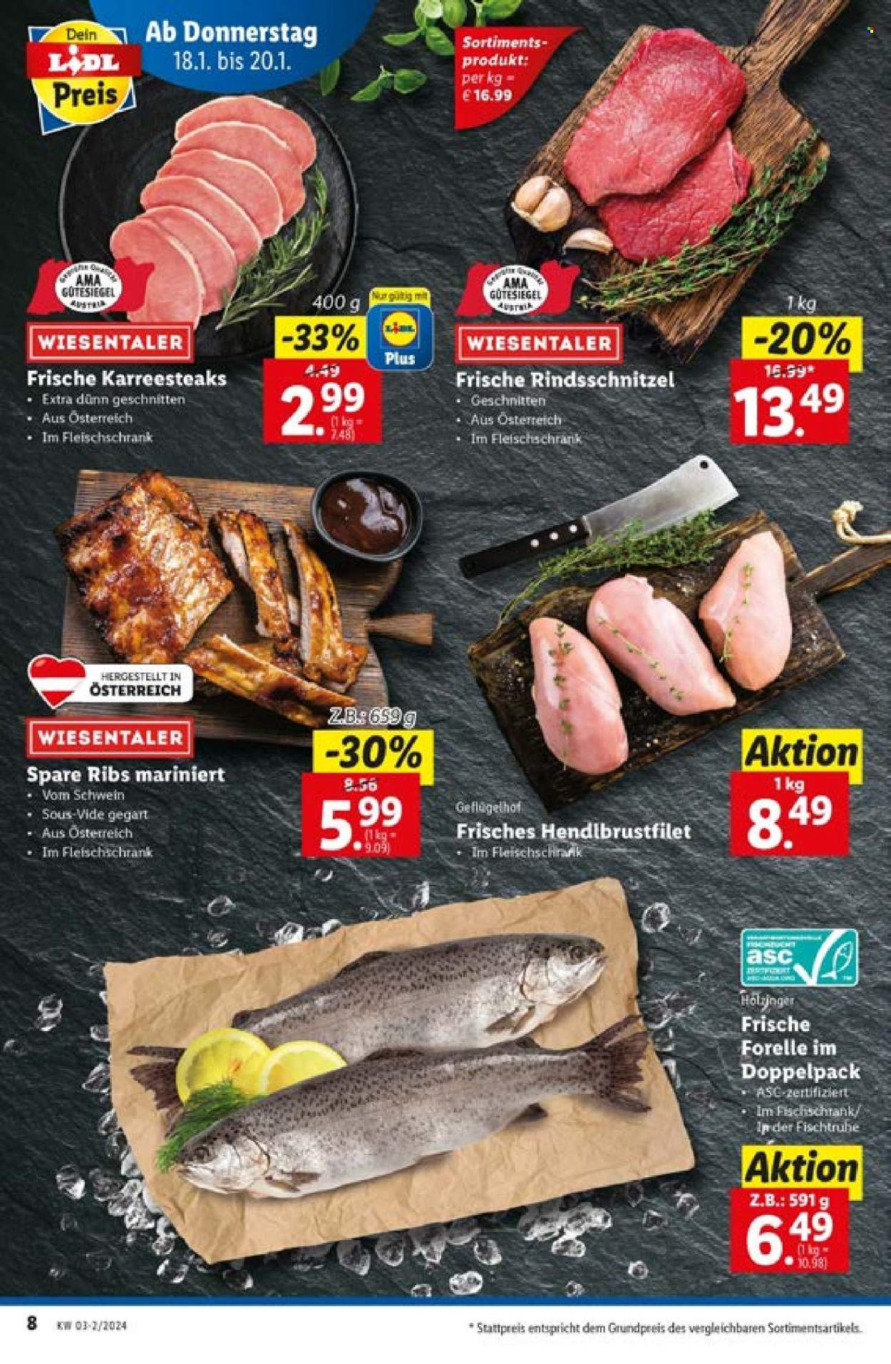 Angebote Lidl - 18.1.2024 - 24.1.2024. Seite 8