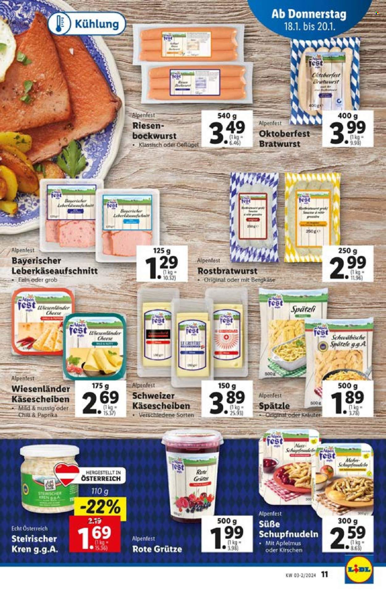 Angebote Lidl - 18.1.2024 - 24.1.2024. Seite 11
