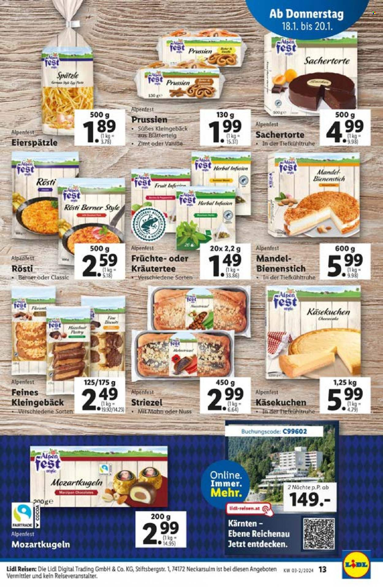 Angebote Lidl - 18.1.2024 - 24.1.2024. Seite 13