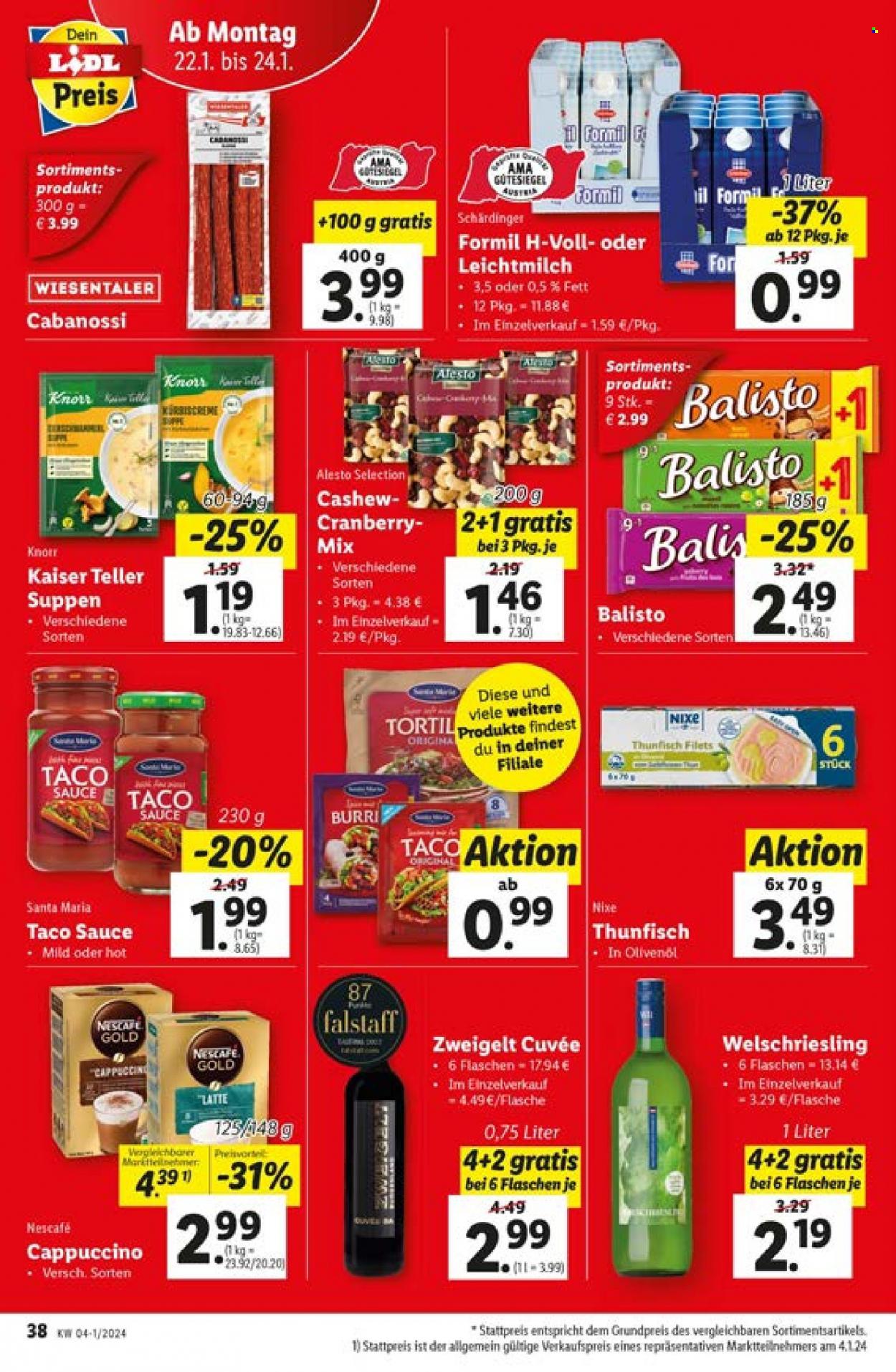 Angebote Lidl - 18.1.2024 - 24.1.2024. Seite 40