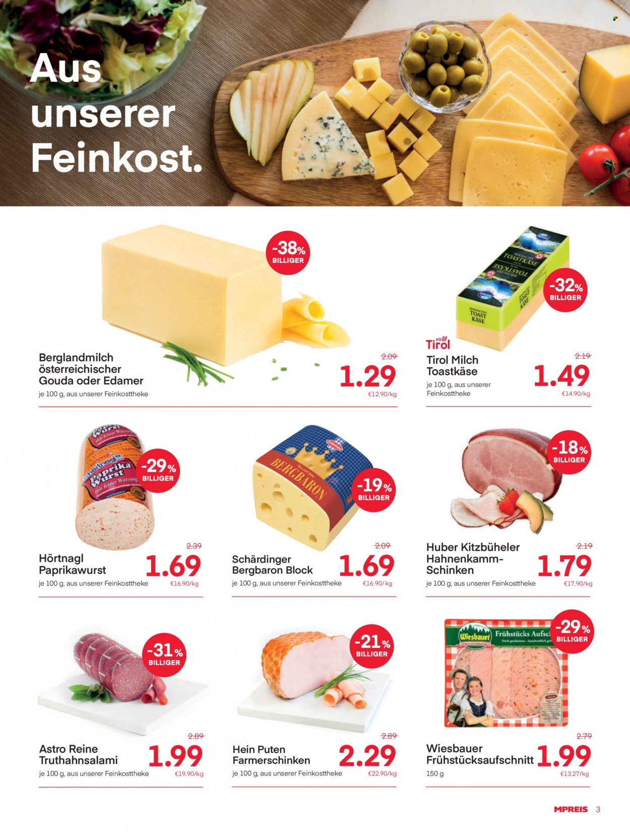 Angebote MPREIS - 15.1.2024 - 21.1.2024. Seite 3