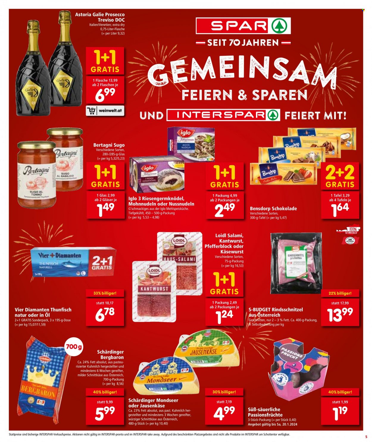 Angebote INTERSPAR - 18.1.2024 - 31.1.2024. Seite 5