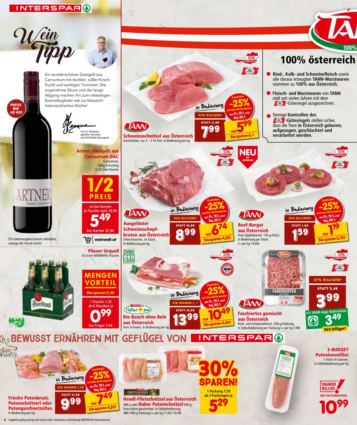 Angebote INTERSPAR - 18.1.2024 - 31.1.2024. Seite 8