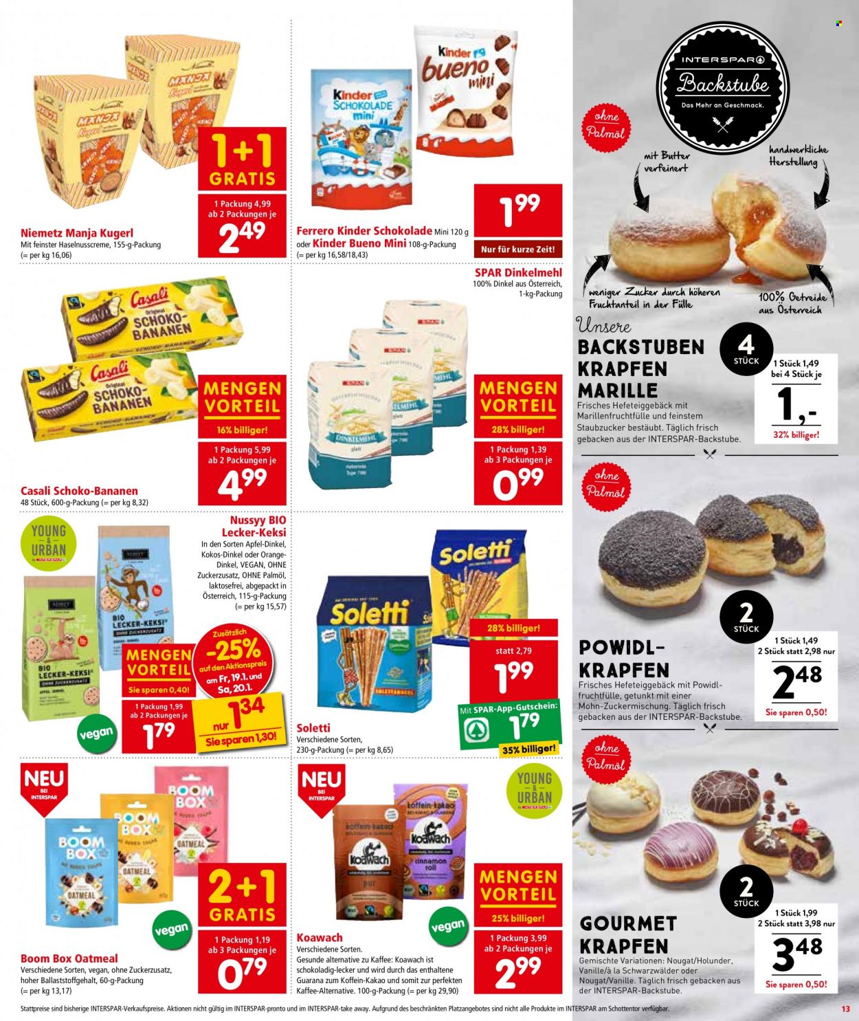 Angebote INTERSPAR - 18.1.2024 - 31.1.2024. Seite 13
