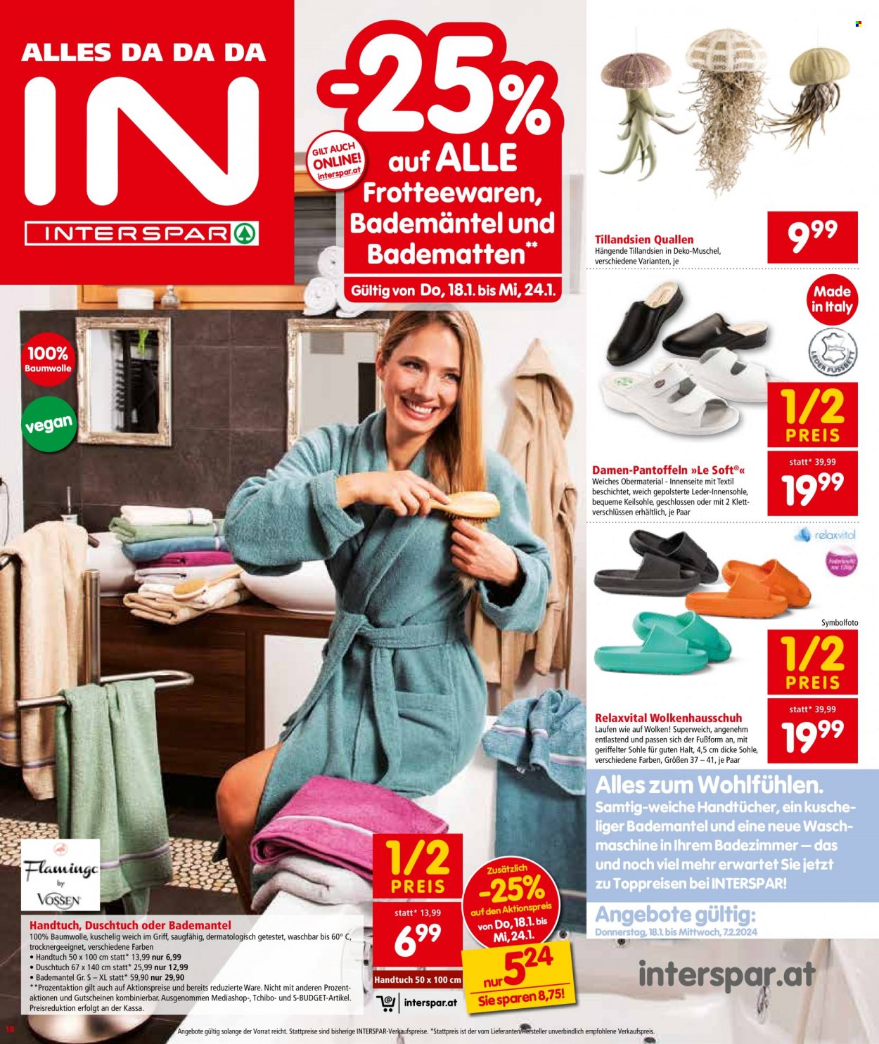 Angebote INTERSPAR - 18.1.2024 - 31.1.2024. Seite 18