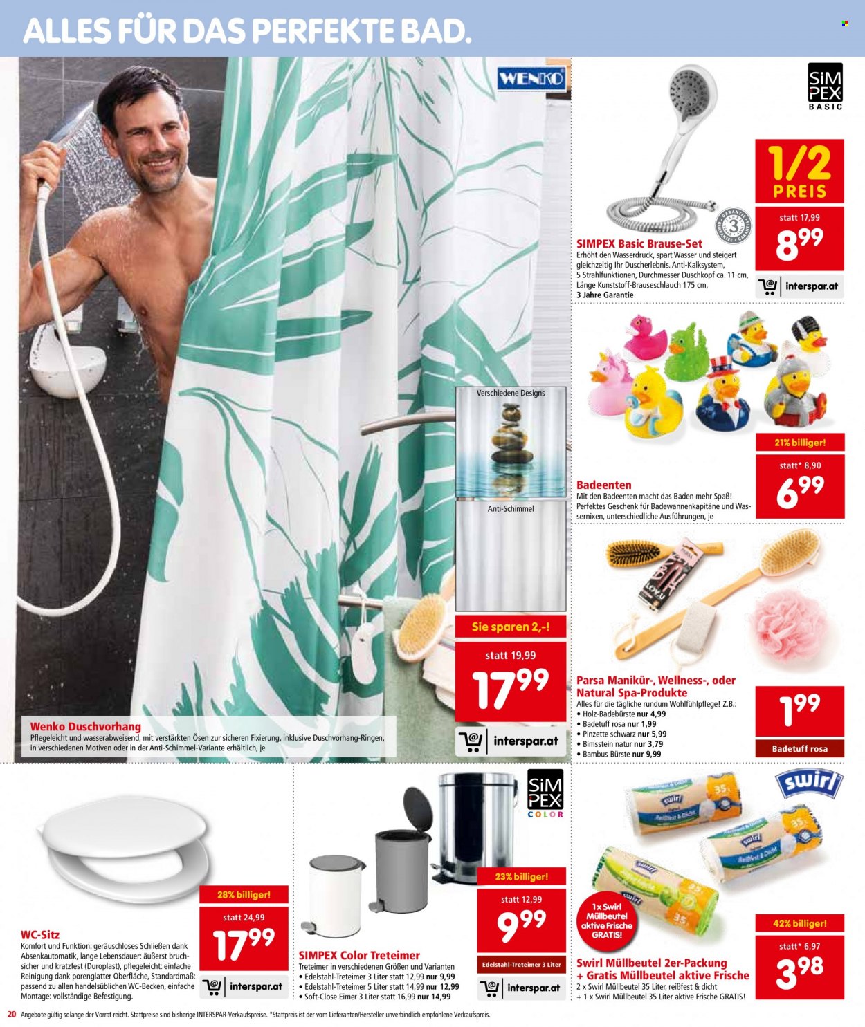 Angebote INTERSPAR - 18.1.2024 - 31.1.2024. Seite 20