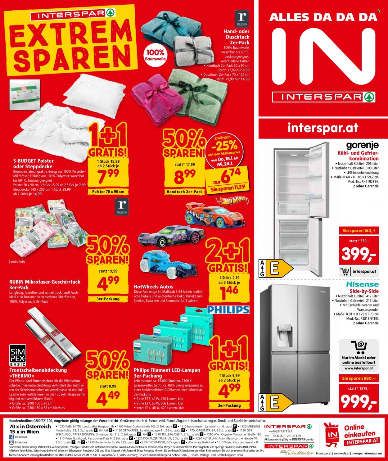 Angebote INTERSPAR - 18.1.2024 - 31.1.2024. Seite 24