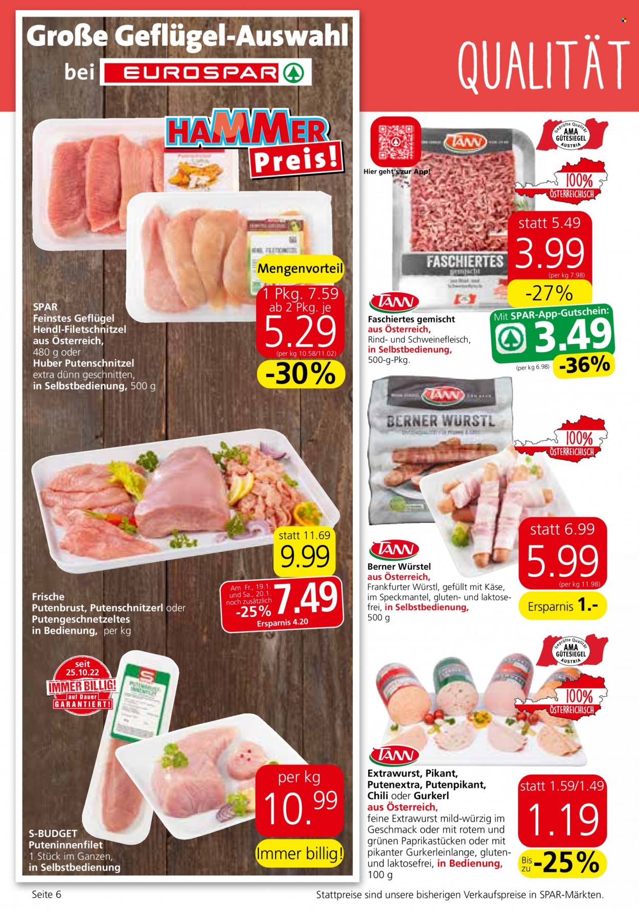 Angebote EUROSPAR - 18.1.2024 - 31.1.2024. Seite 6