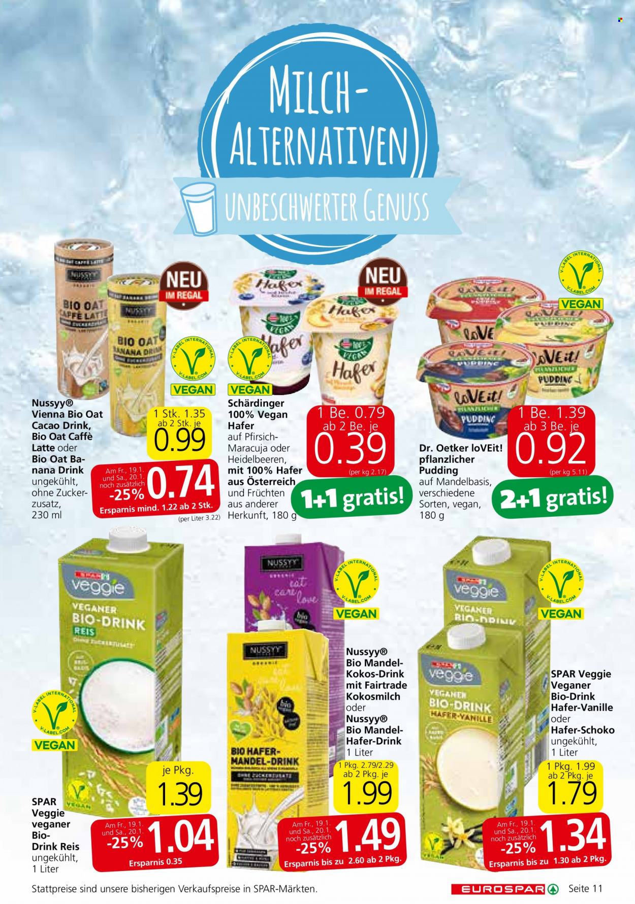 Angebote EUROSPAR - 18.1.2024 - 31.1.2024. Seite 11