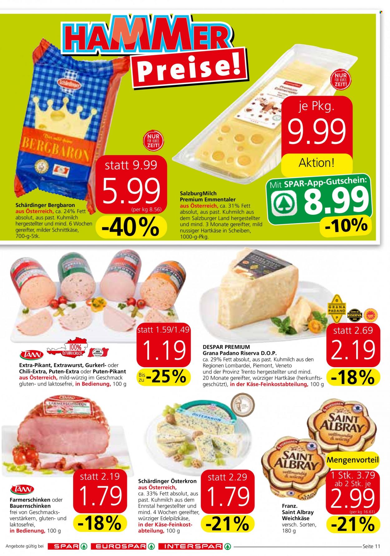 Angebote SPAR - 18.1.2024 - 31.1.2024. Seite 11