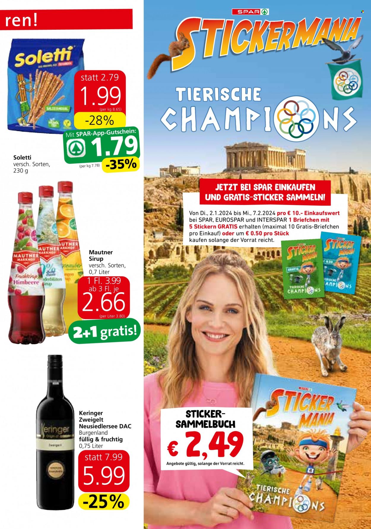 Angebote SPAR - 18.1.2024 - 31.1.2024. Seite 15