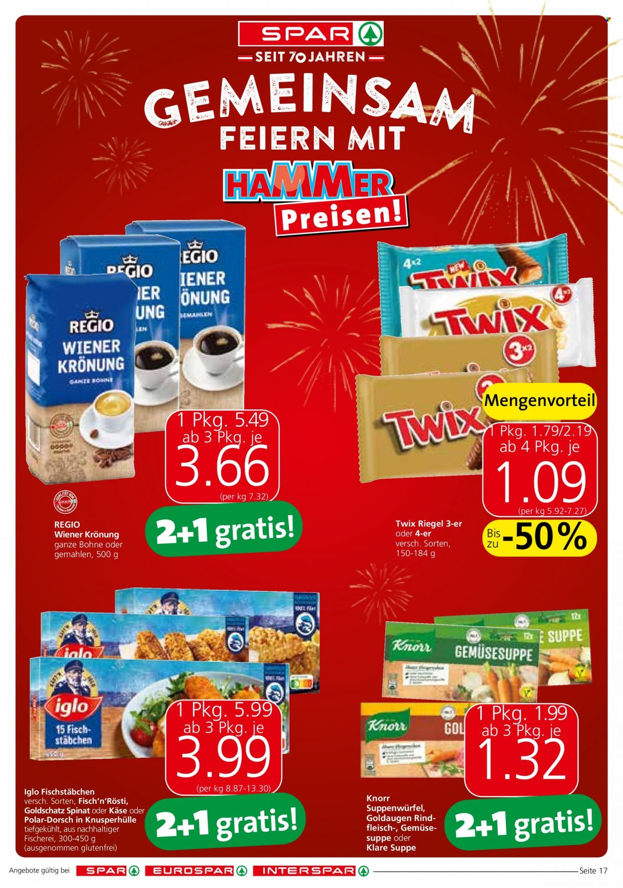 Angebote SPAR - 18.1.2024 - 31.1.2024. Seite 17