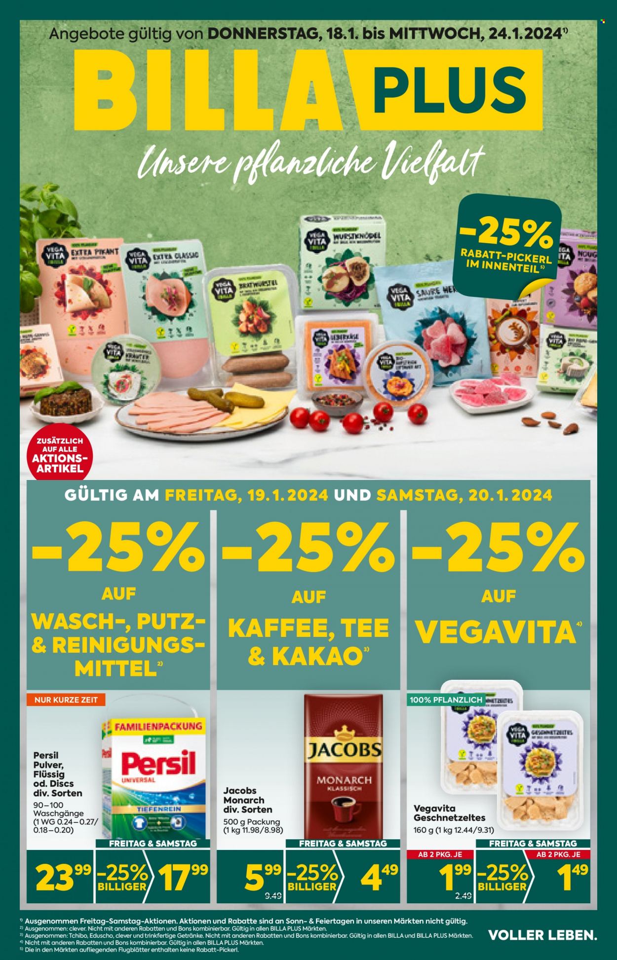 Angebote Billa Plus - 18.1.2024 - 24.1.2024. Seite 1